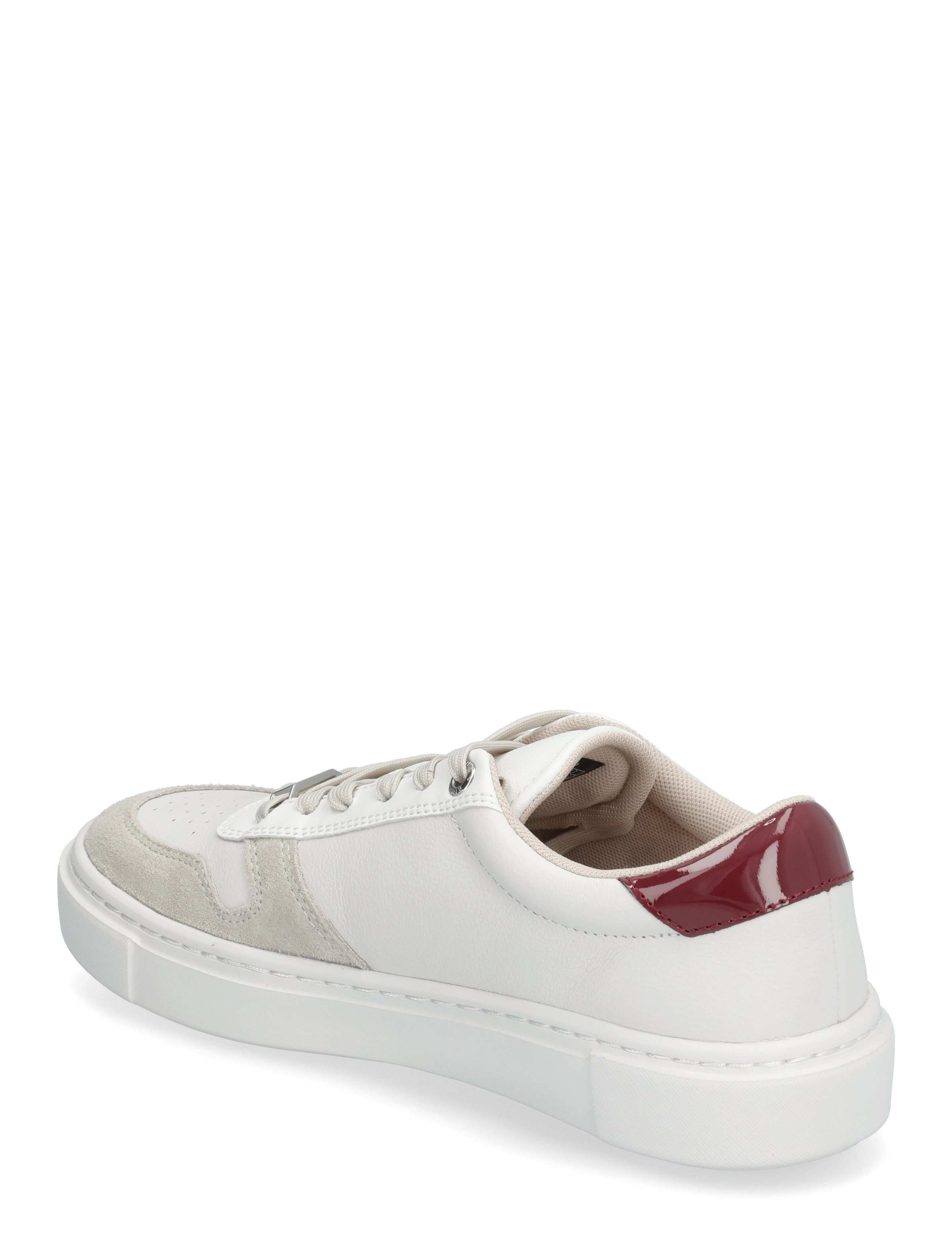 Calvin Klein - CUPSOLE LACE UP - MIX M - confirmation - bright white/burnt russet - 2