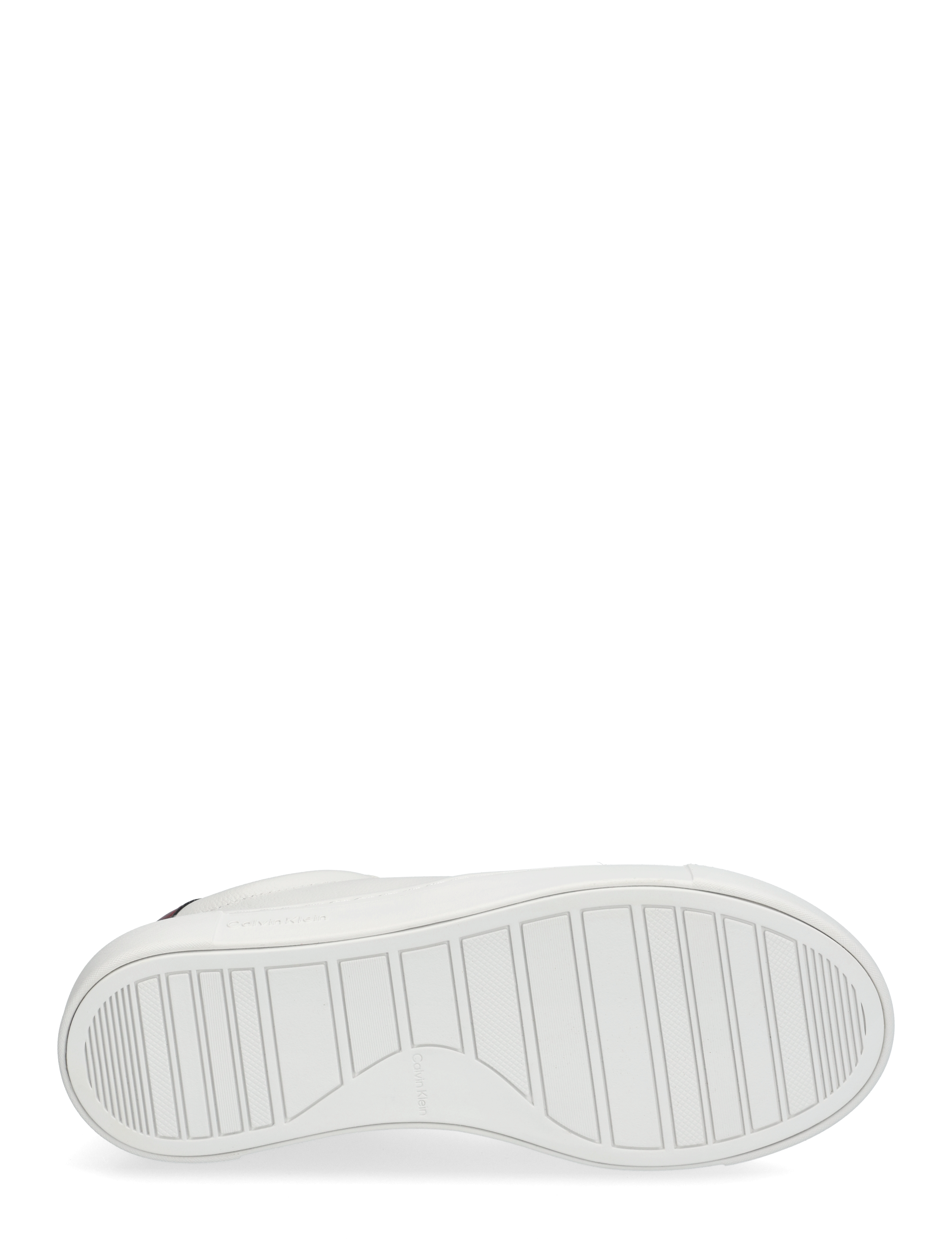Calvin Klein - CUPSOLE LACE UP - MIX M - confirmation - bright white/burnt russet - 4