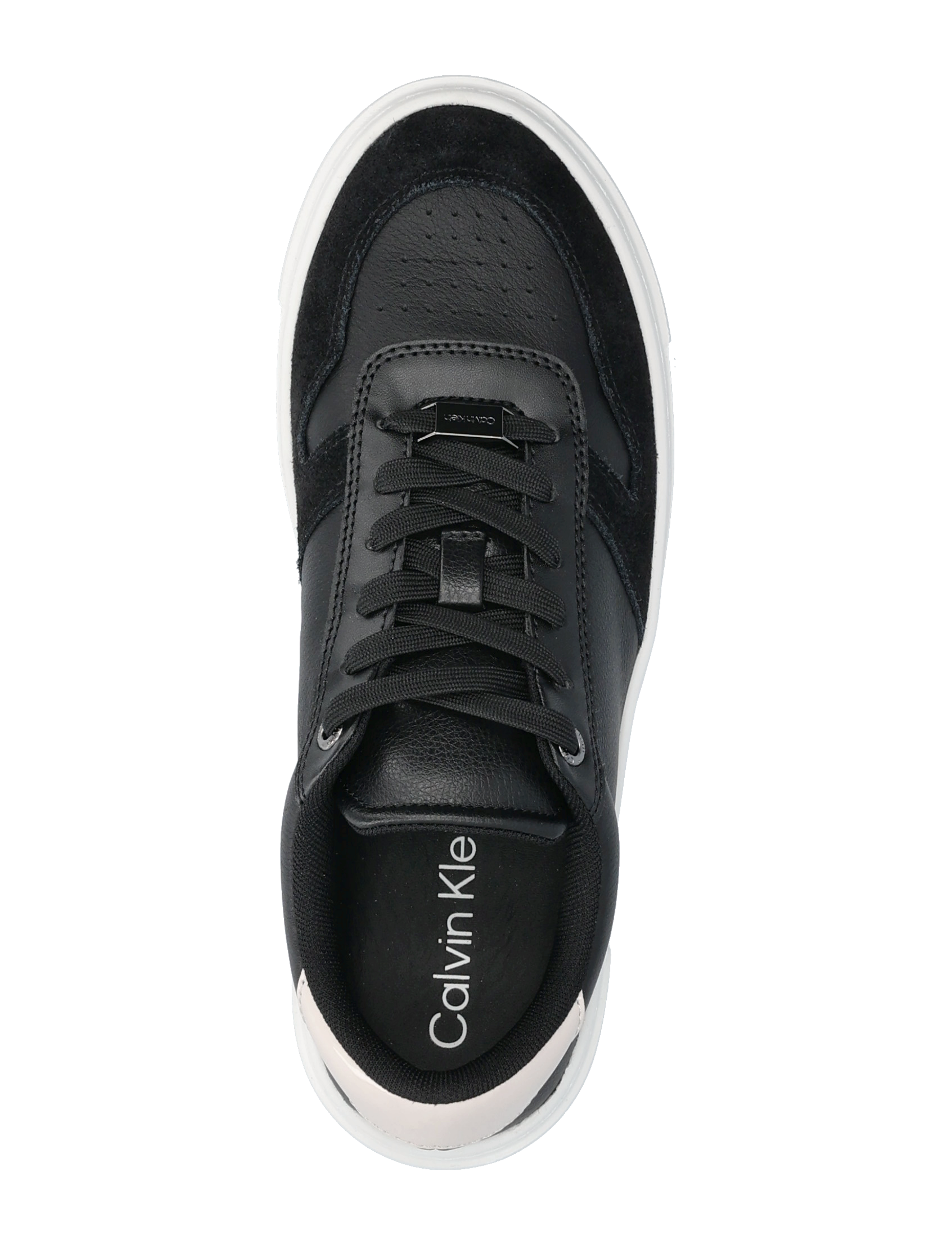 Calvin Klein - CUPSOLE LACE UP - MIX M - konfirmationstøj - ck black/crystal gray - 3