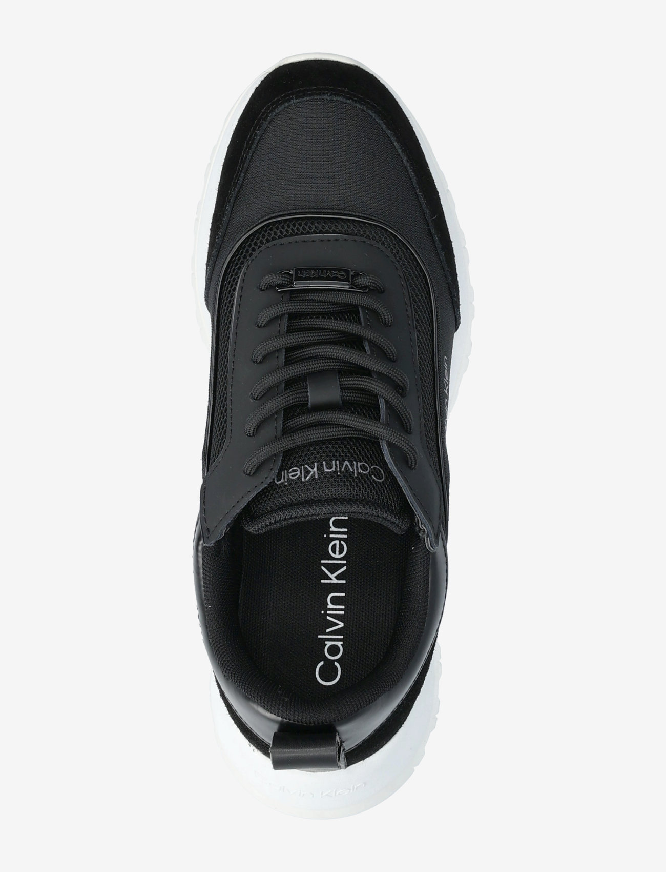 Calvin Klein - RUNNER LACE UP MESH MIX - ck black - 3