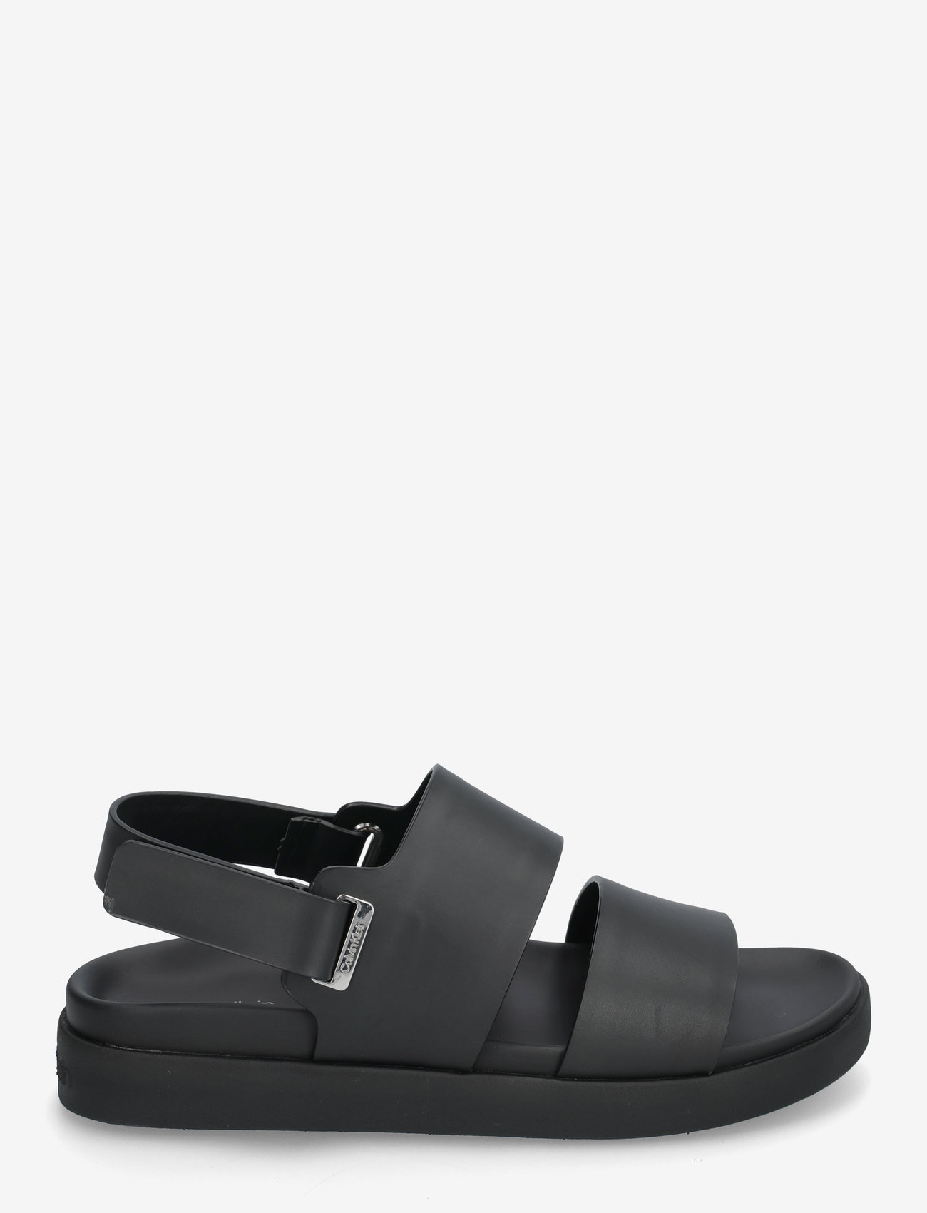 Calvin Klein - FLAT ADJ SANDAL EYELET - flade sandaler - ck black - 1