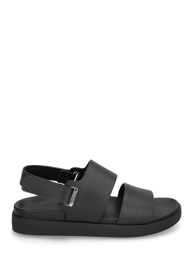 Calvin Klein - FLAT ADJ SANDAL EYELET - flade sandaler - ck black - 1