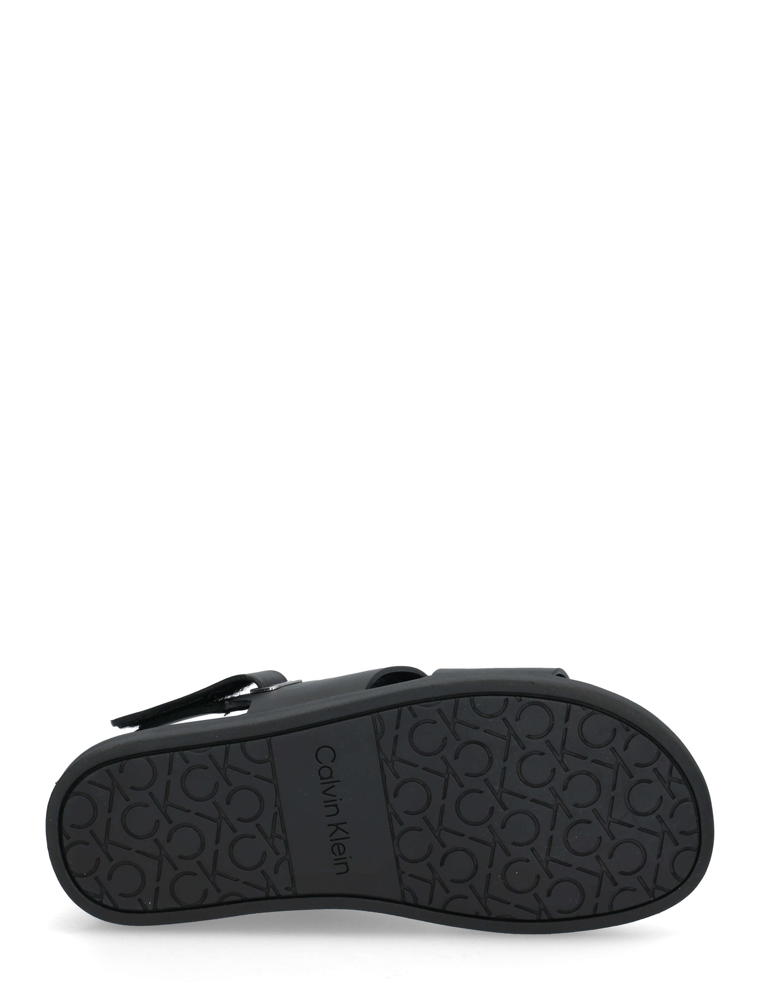 Calvin Klein - FLAT ADJ SANDAL EYELET - flade sandaler - ck black - 4