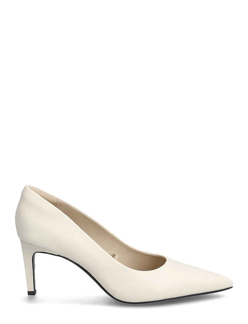 Calvin Klein - PUMP 70 POINTY HW BAR LTH - konfirmation - turtledove - 1