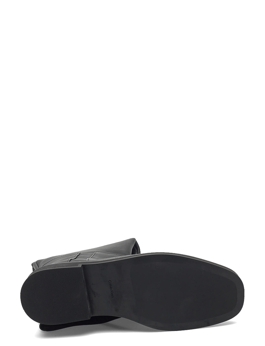 Calvin Klein - FORMAL UTK BOOT LTH - kozaki do kolan - pvh black - 4