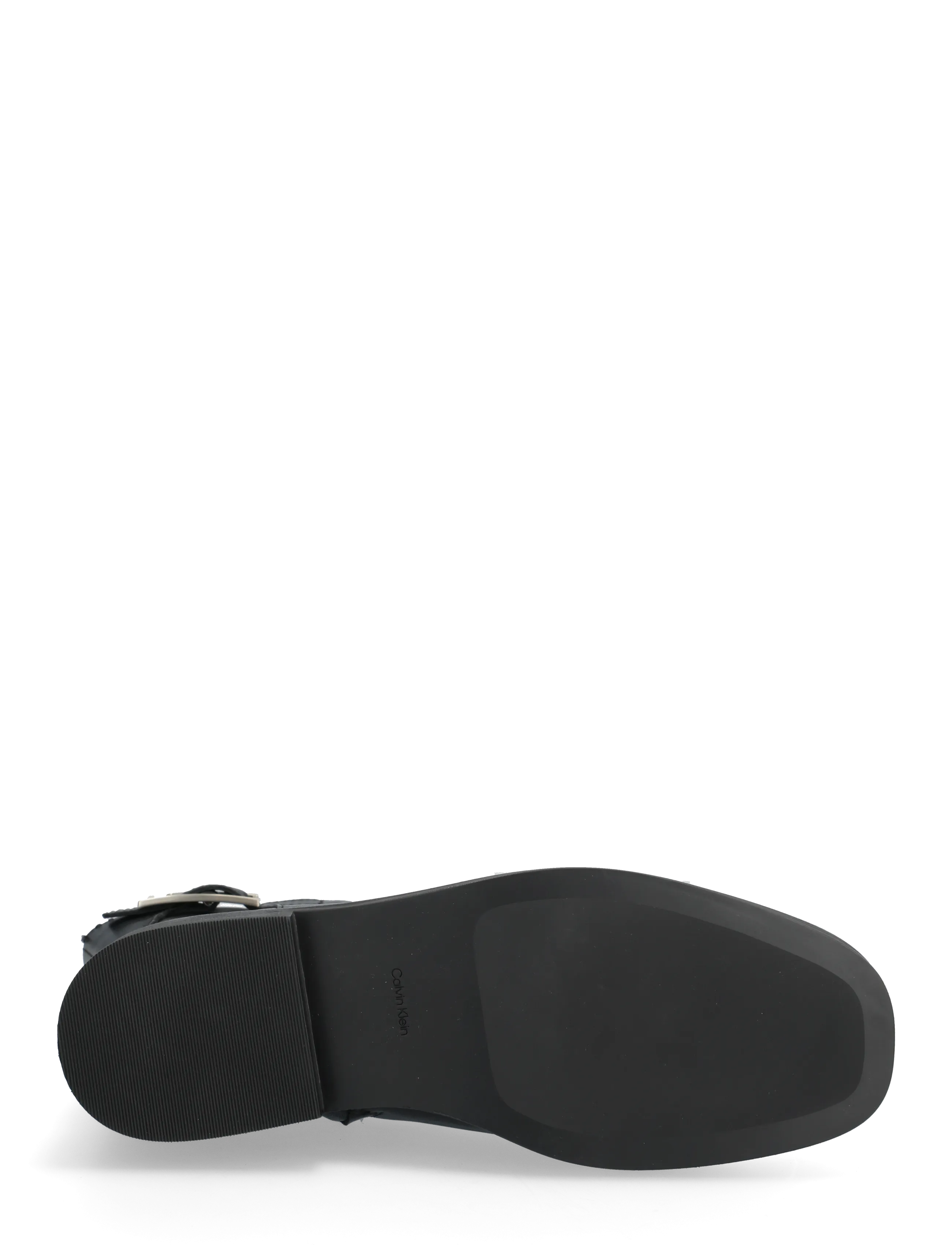 Calvin Klein - FORMAL ANKLE BOOT W/ BUCKLE - flat ankle boots - pvh black - 4