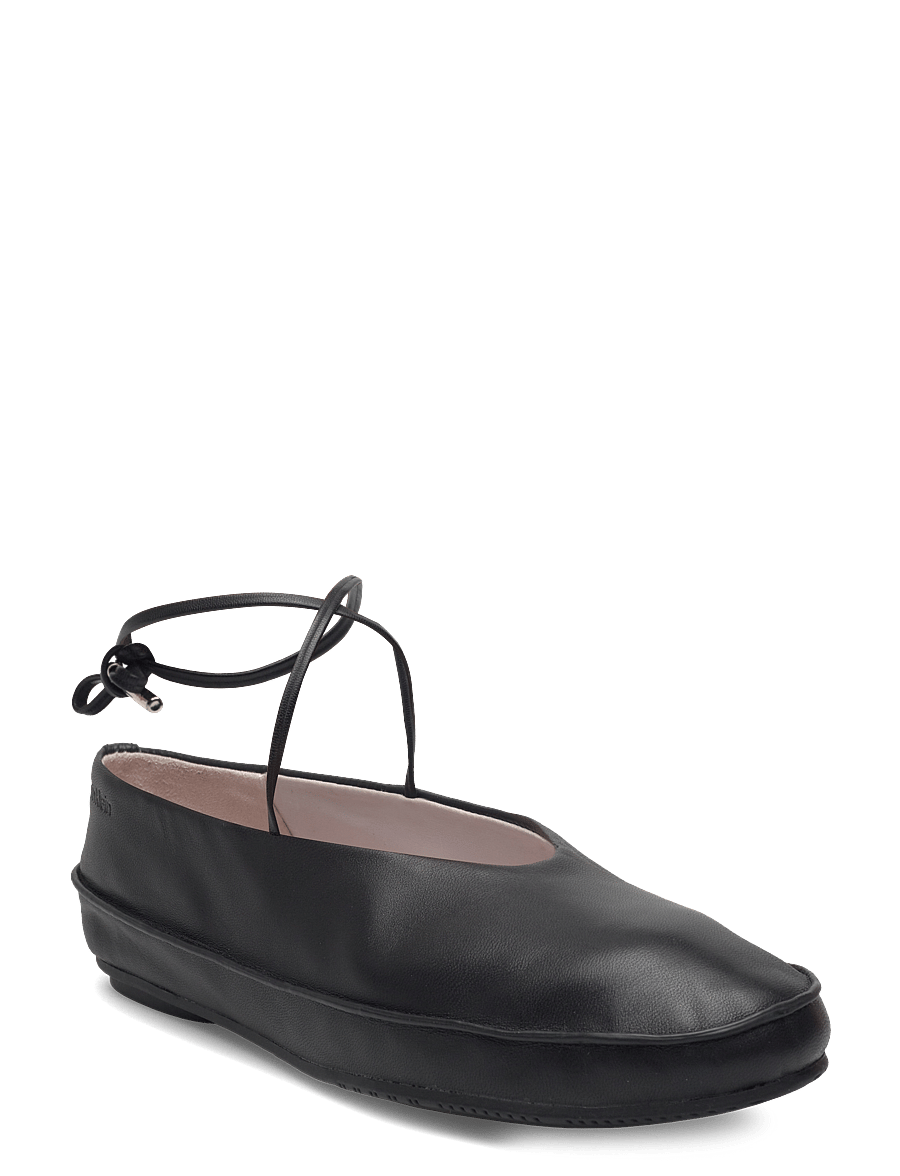 Calvin Klein - BALLERINA MARY JANE STRAP LTH - besondere anlässe - ck black - 0