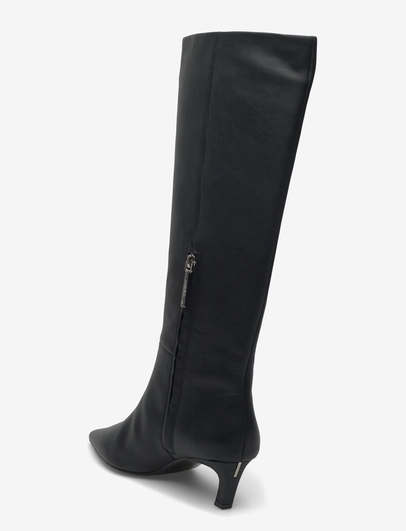 Calvin Klein - ESS KITTEN HEEL LONG BOOTS - langskaftede støvler - ck black - 2