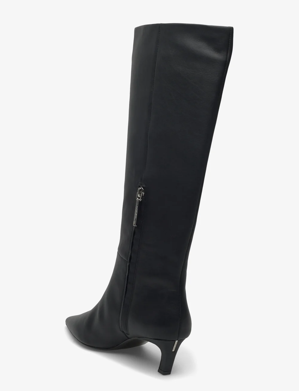 Calvin Klein - ESS KITTEN HEEL LONG BOOTS - knähöga stövlar - ck black - 2