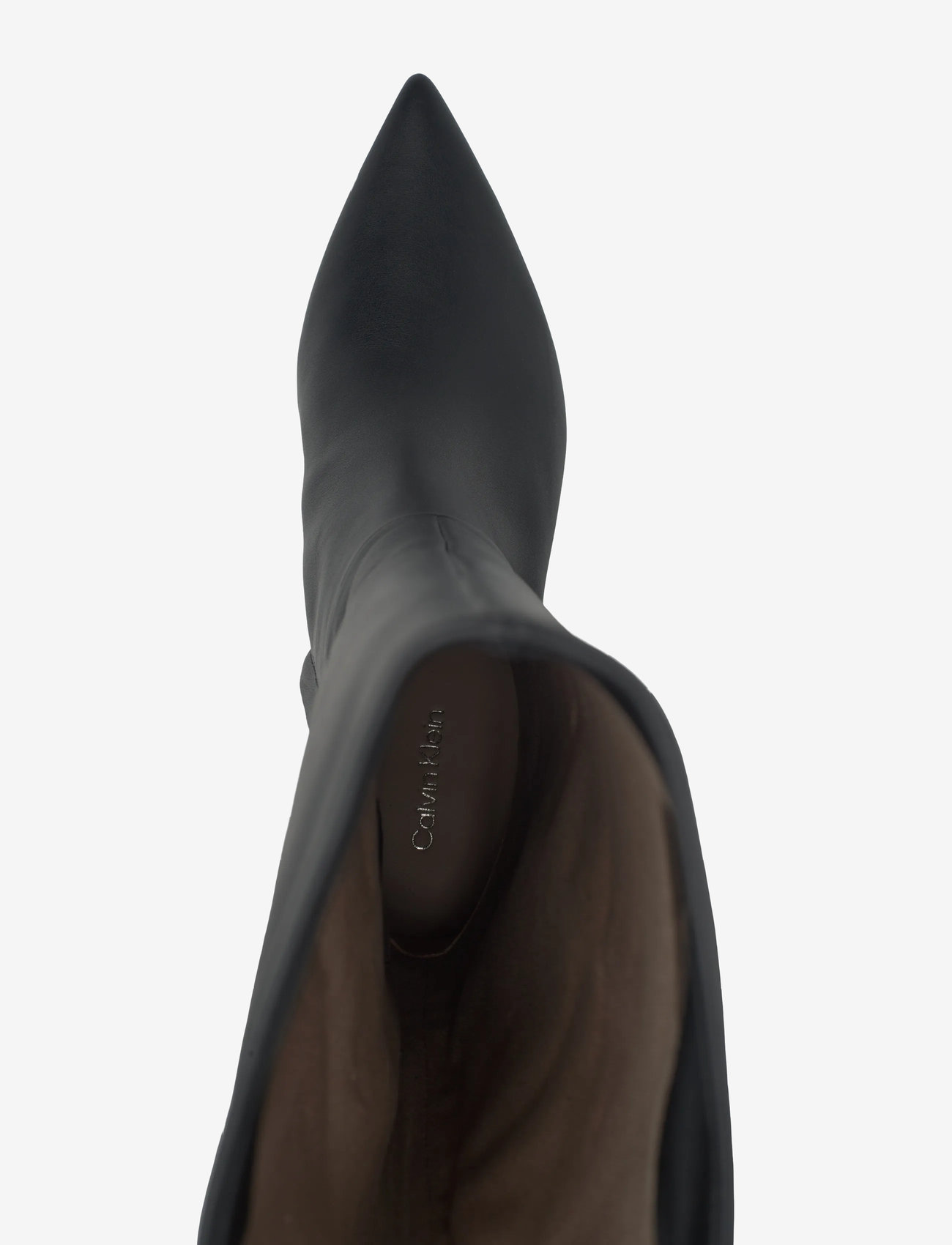 Calvin Klein - ESS KITTEN HEEL LONG BOOTS - langskaftede støvler - ck black - 3