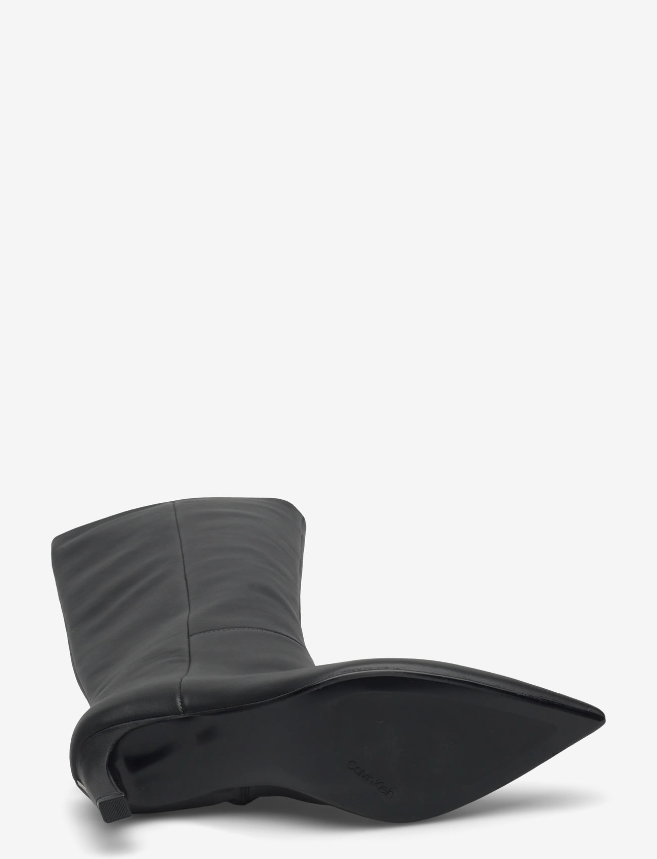 Calvin Klein - ESS KITTEN HEEL LONG BOOTS - langskaftede støvler - ck black - 4