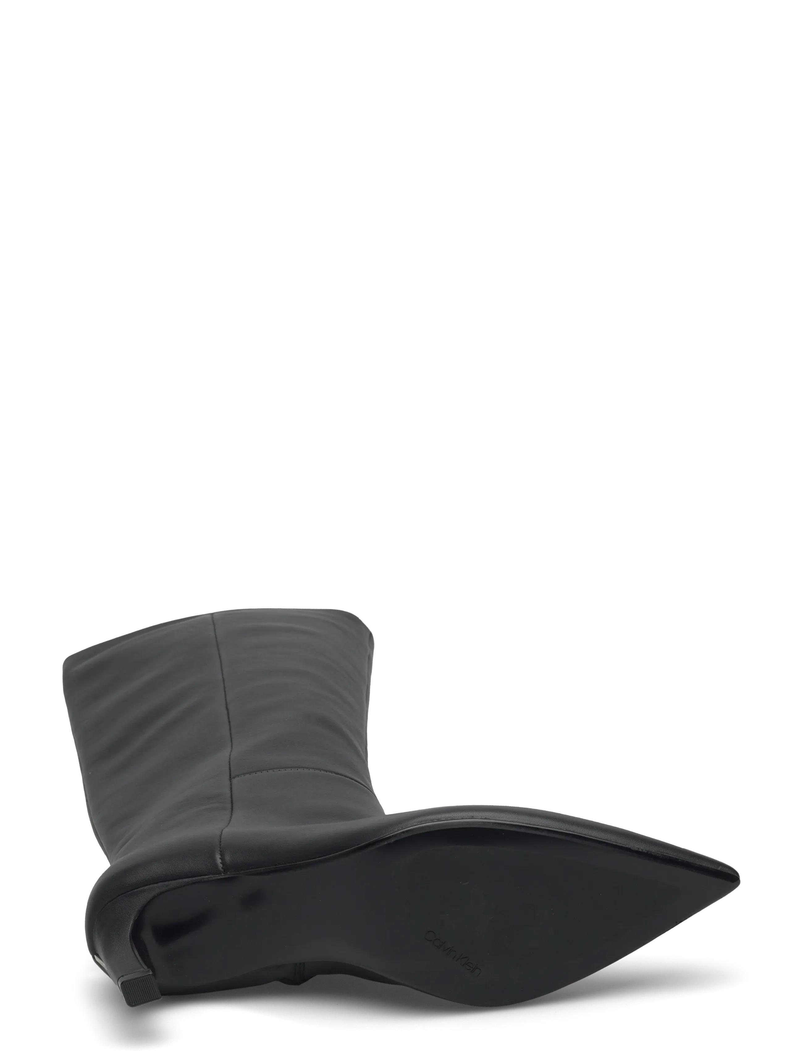 Calvin Klein - ESS KITTEN HEEL LONG BOOTS - ck black - 4