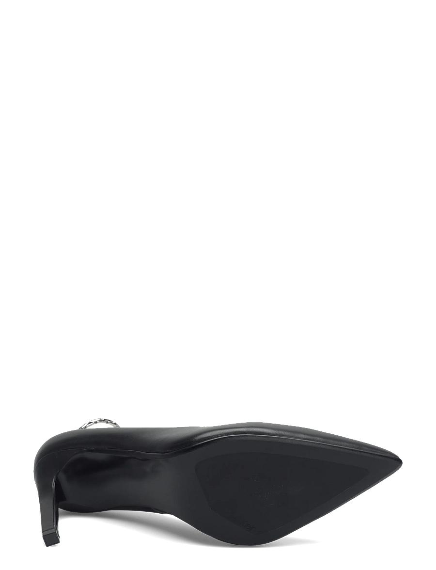 Calvin Klein - ESS STILETTO HDW CHAIN LTH 90 - pumps - black - 4