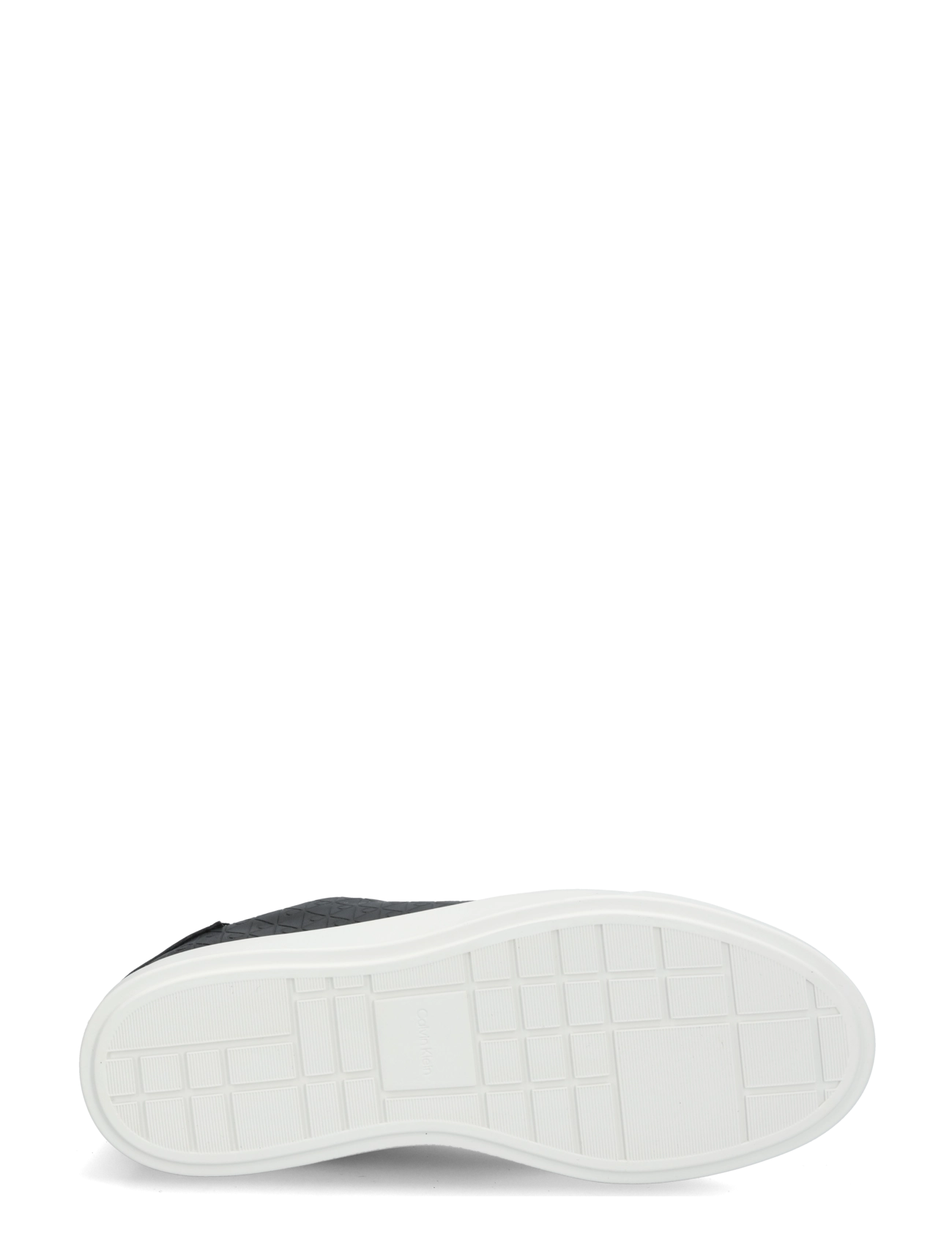Calvin Klein - LOW PRO CUPS LACEUP LTH AOP - low tops - ck black - 4