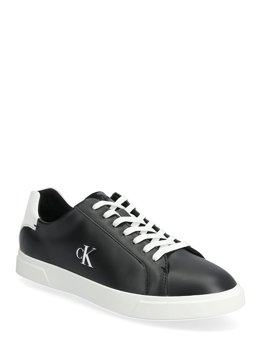 Calvin Klein - LOW PRO CUPS LTH MG - zemi ikdienas apavi - black - 0