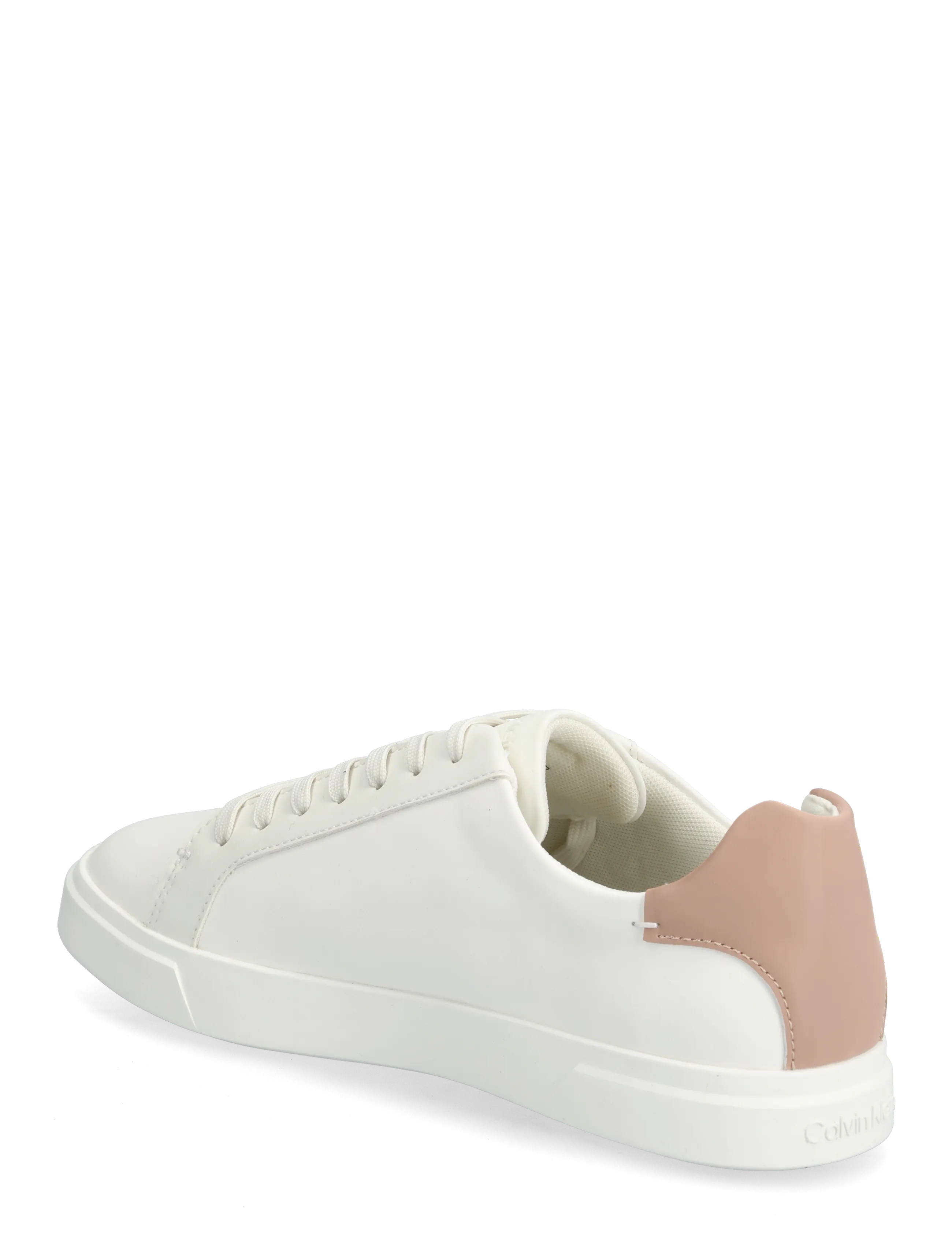 Calvin Klein - LOW PRO CUPS LTH MG - lave sneakers - lily white/tuscany - 2