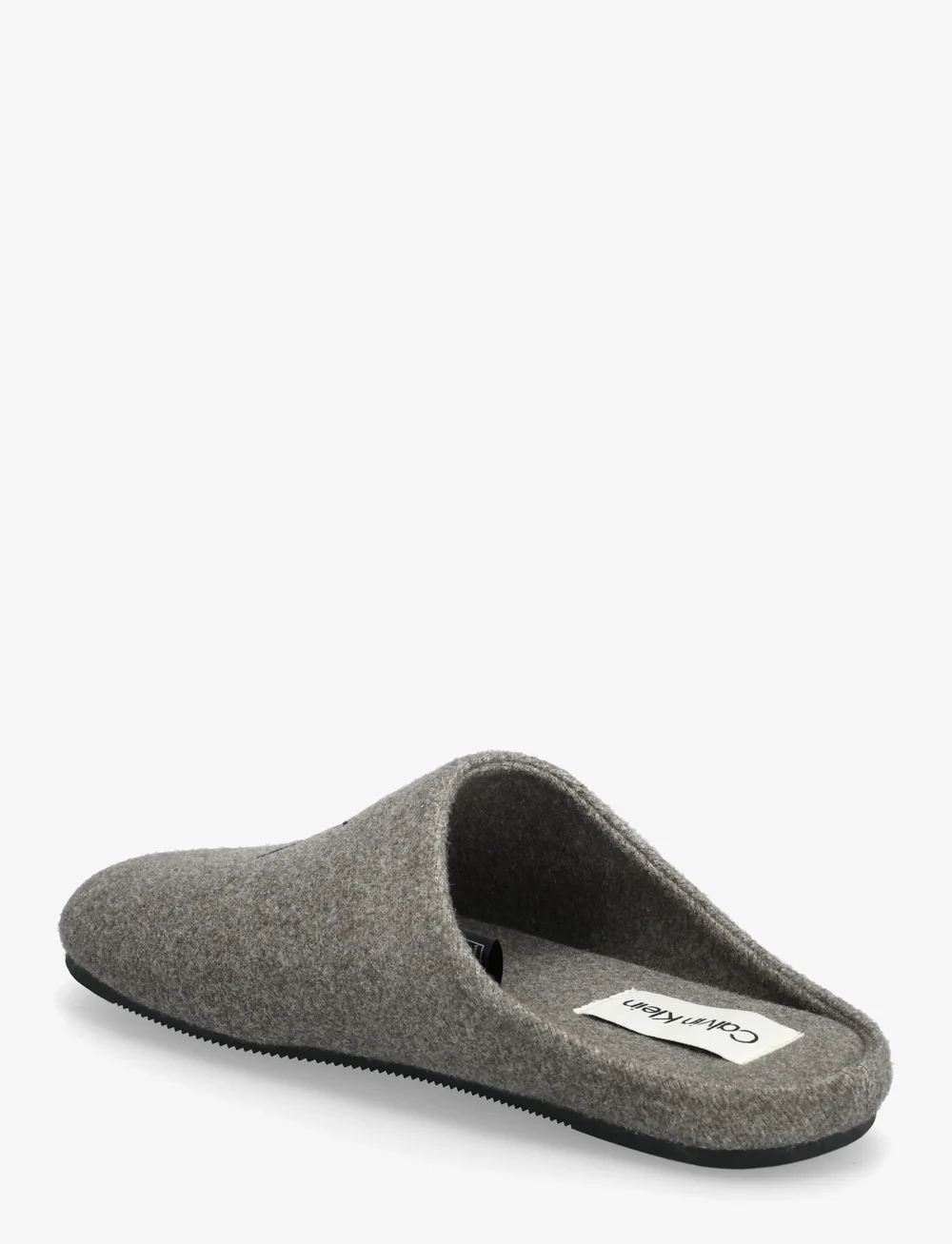 Calvin Klein - HOME SLIPPER MULE WOOL FELT - alltags-style - black/granite gray - 2