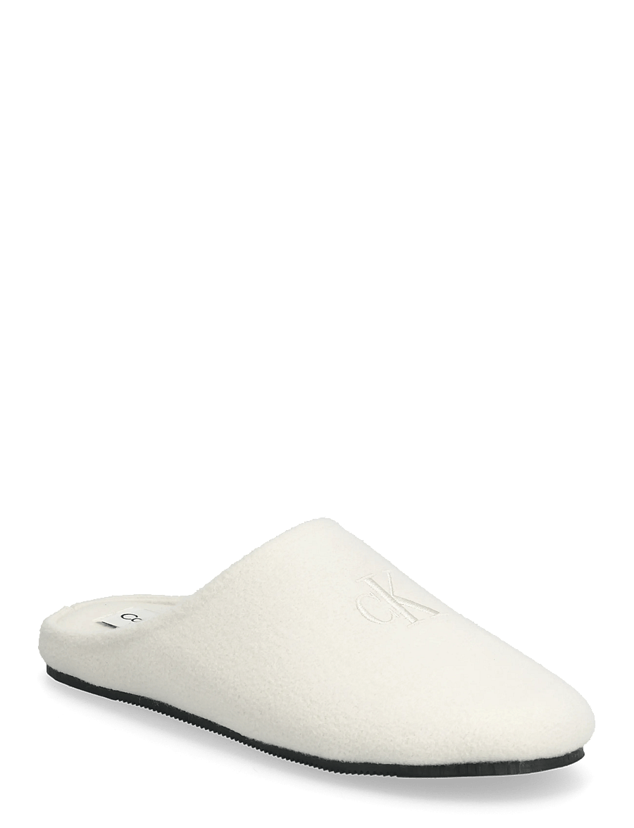Calvin Klein - HOME SLIPPER MULE WOOL FELT - igapäevane stiil - marshmallow - 0