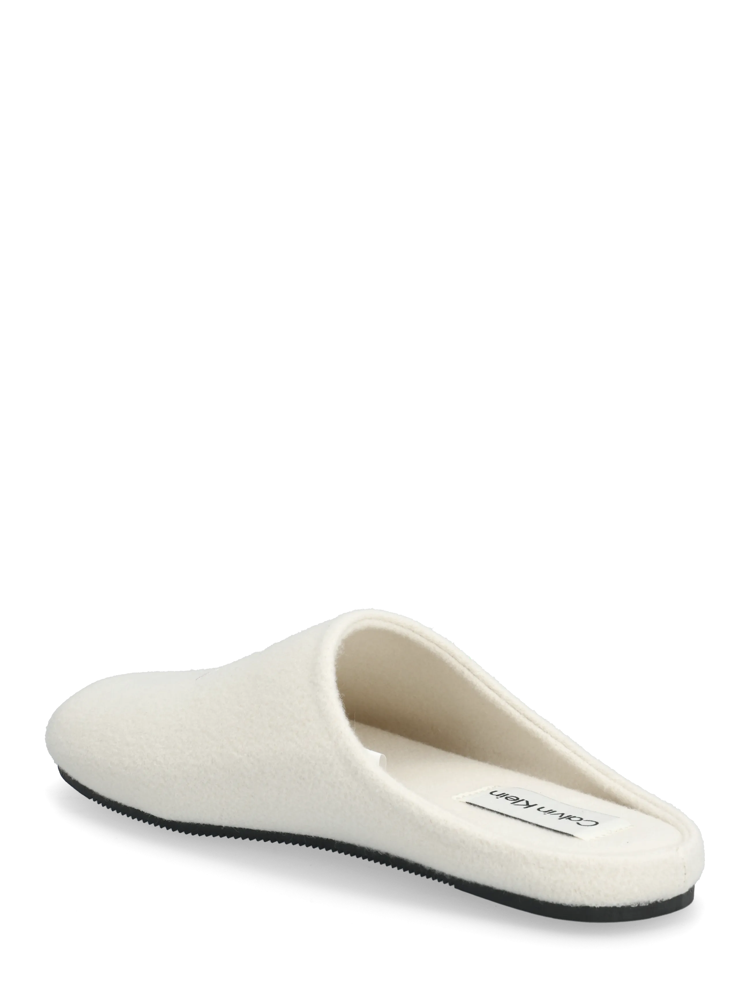 Calvin Klein - HOME SLIPPER MULE WOOL FELT - hverdags stil - marshmallow - 2