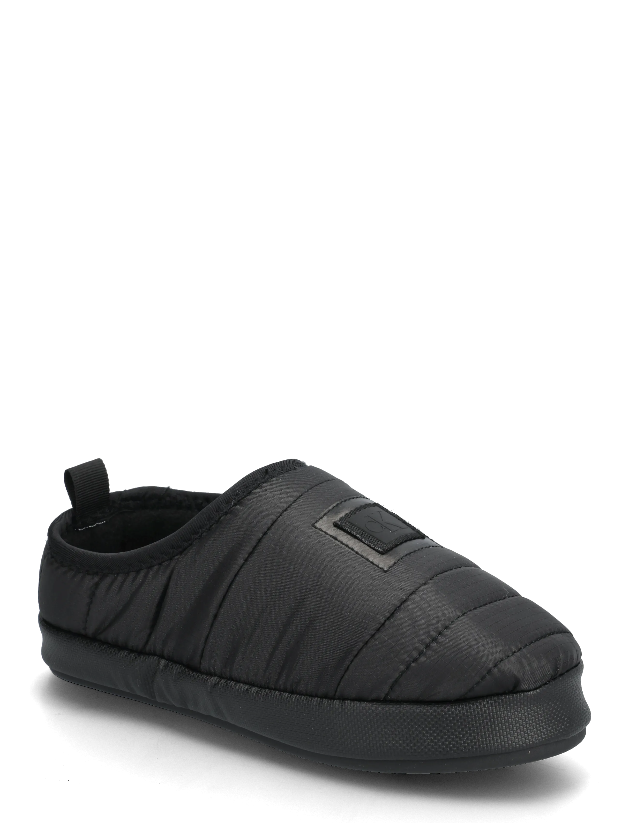 Calvin Klein Home Slipper Nyl Patch, 39, Schuhe, Schwarz - Slippers, Frauen