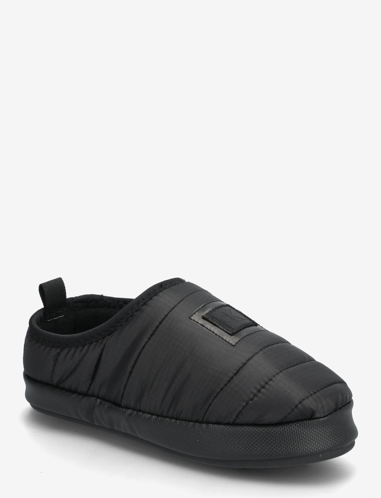Calvin Klein - HOME SLIPPER NYL PATCH - vardagsstil - black - 0
