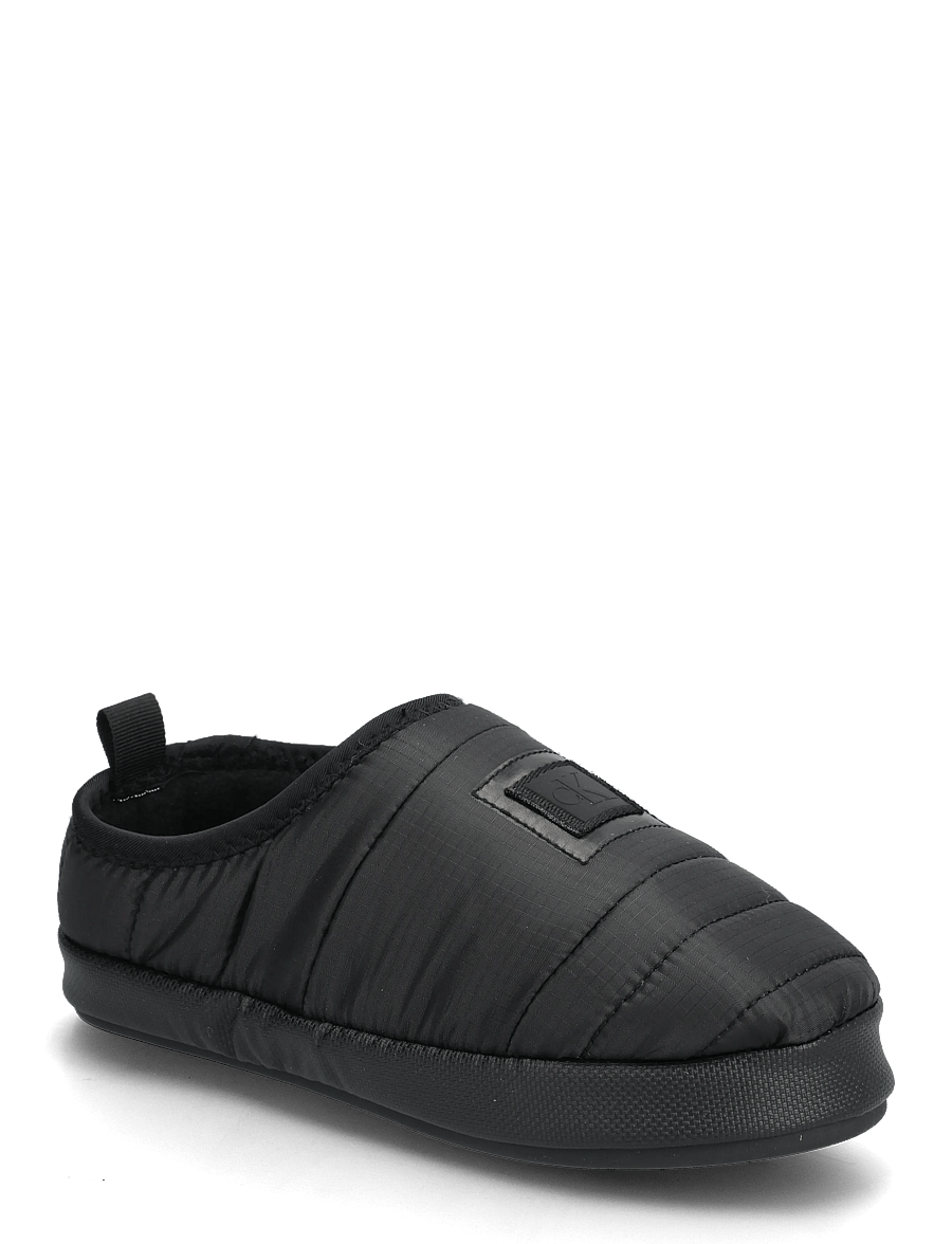 Calvin Klein - HOME SLIPPER NYL PATCH - alltags-style - black - 0