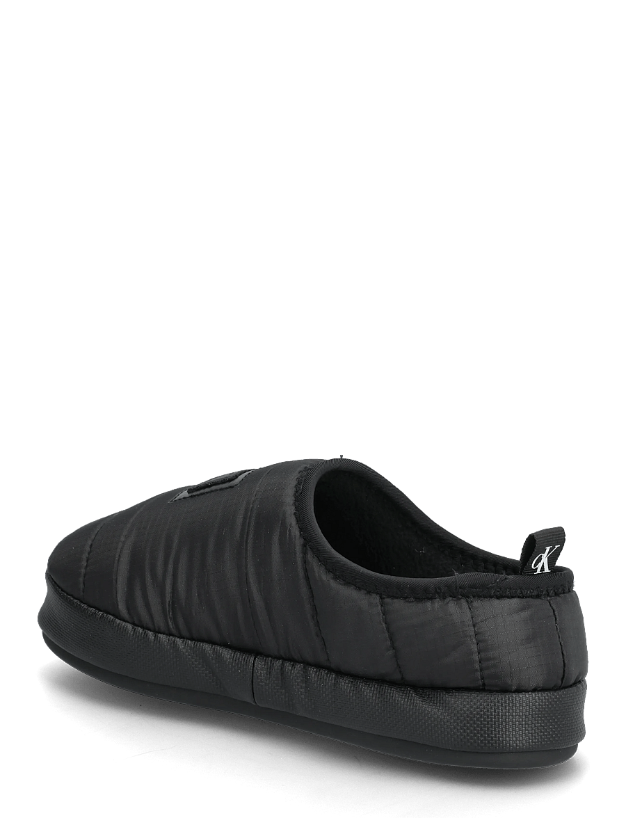 Calvin Klein - HOME SLIPPER NYL PATCH - alltags-style - black - 2