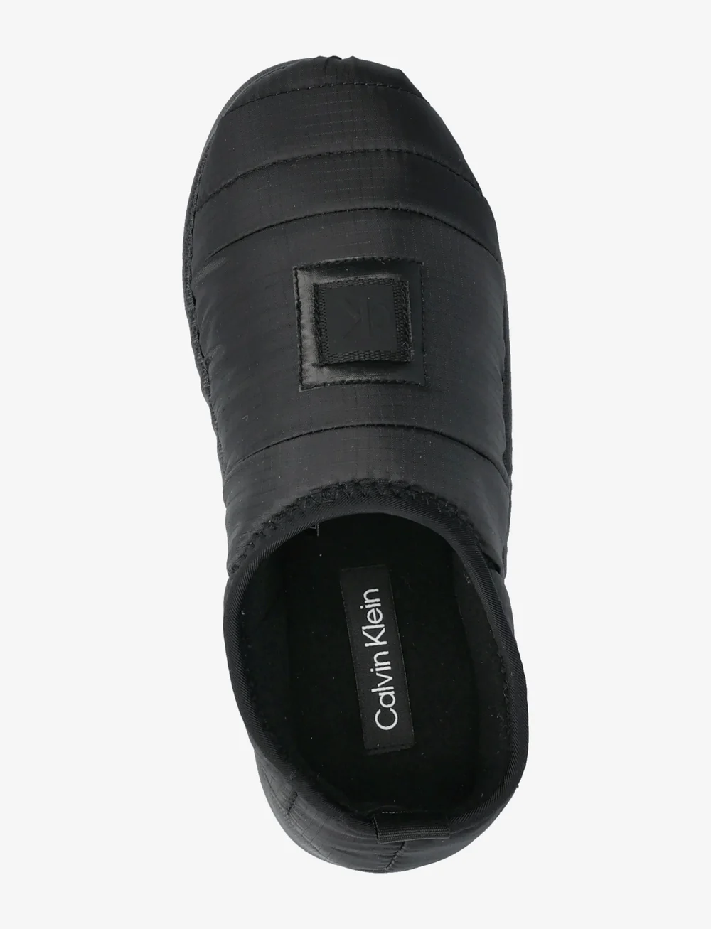 Calvin Klein - HOME SLIPPER NYL PATCH - alltags-style - black - 3