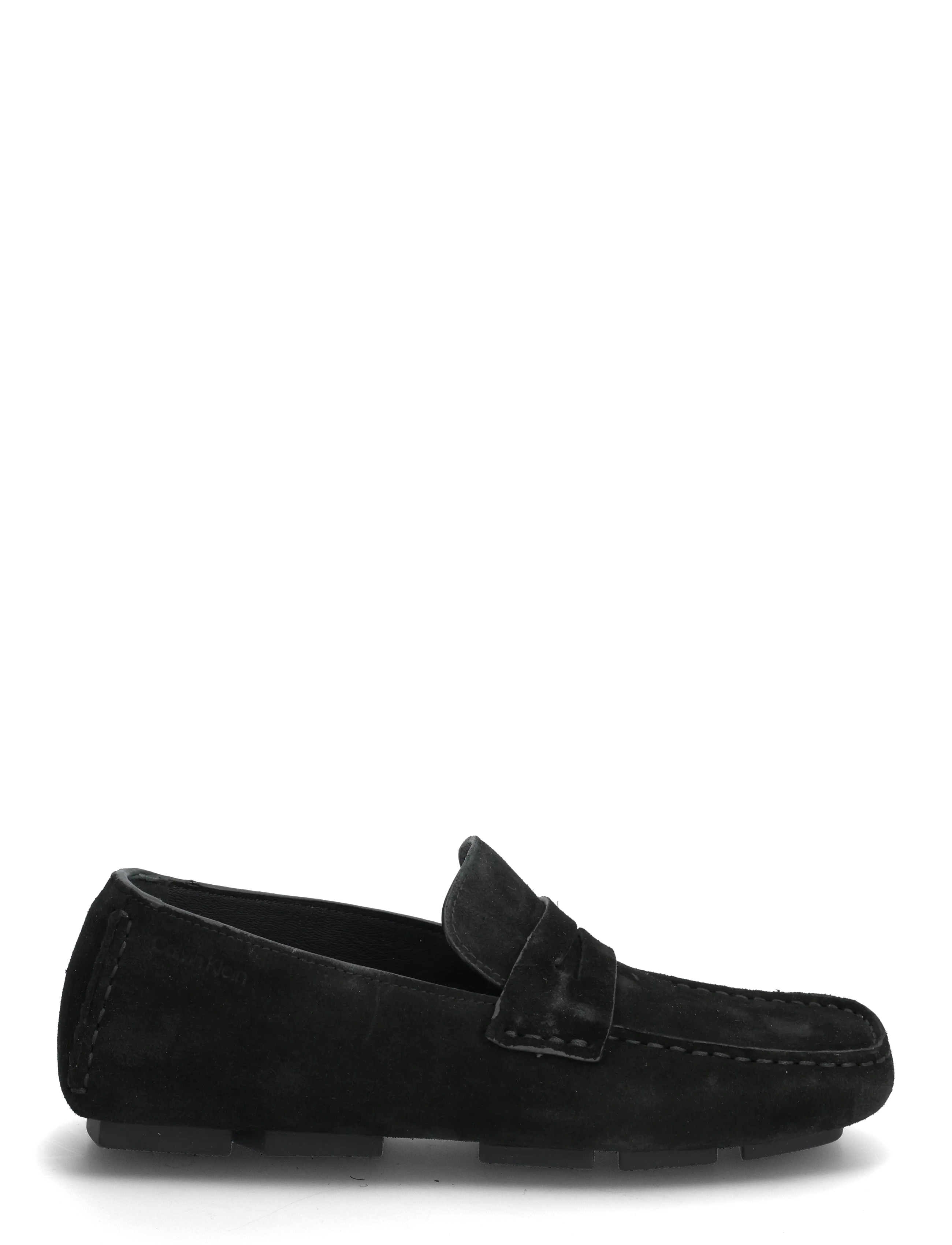 Calvin Klein - SQUARE DRIVER SUEDE - modetrender - black - 1