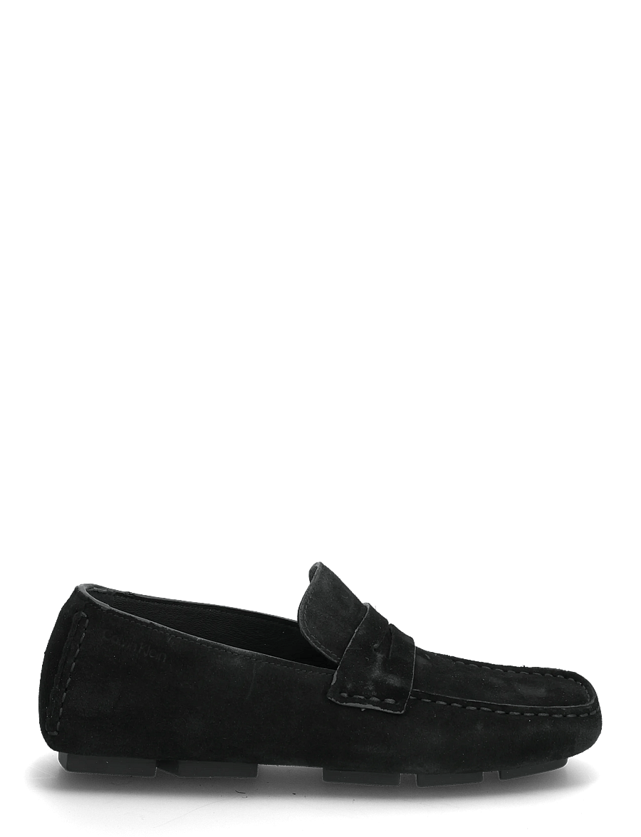 Calvin Klein - SQUARE DRIVER SUEDE - modetrender - black - 1