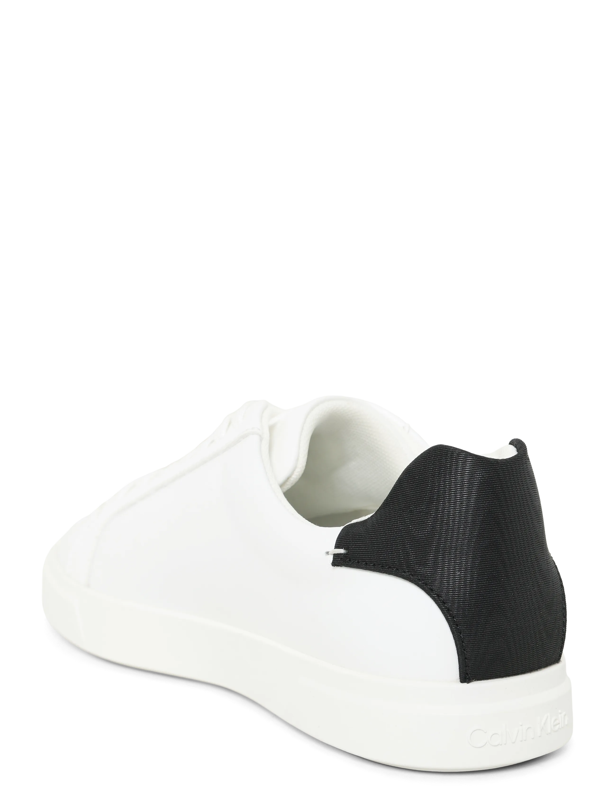 Calvin Klein - LOW PRO CUP LACEUP LTH MOIRE - konfirmationstøj - bright white black - 1
