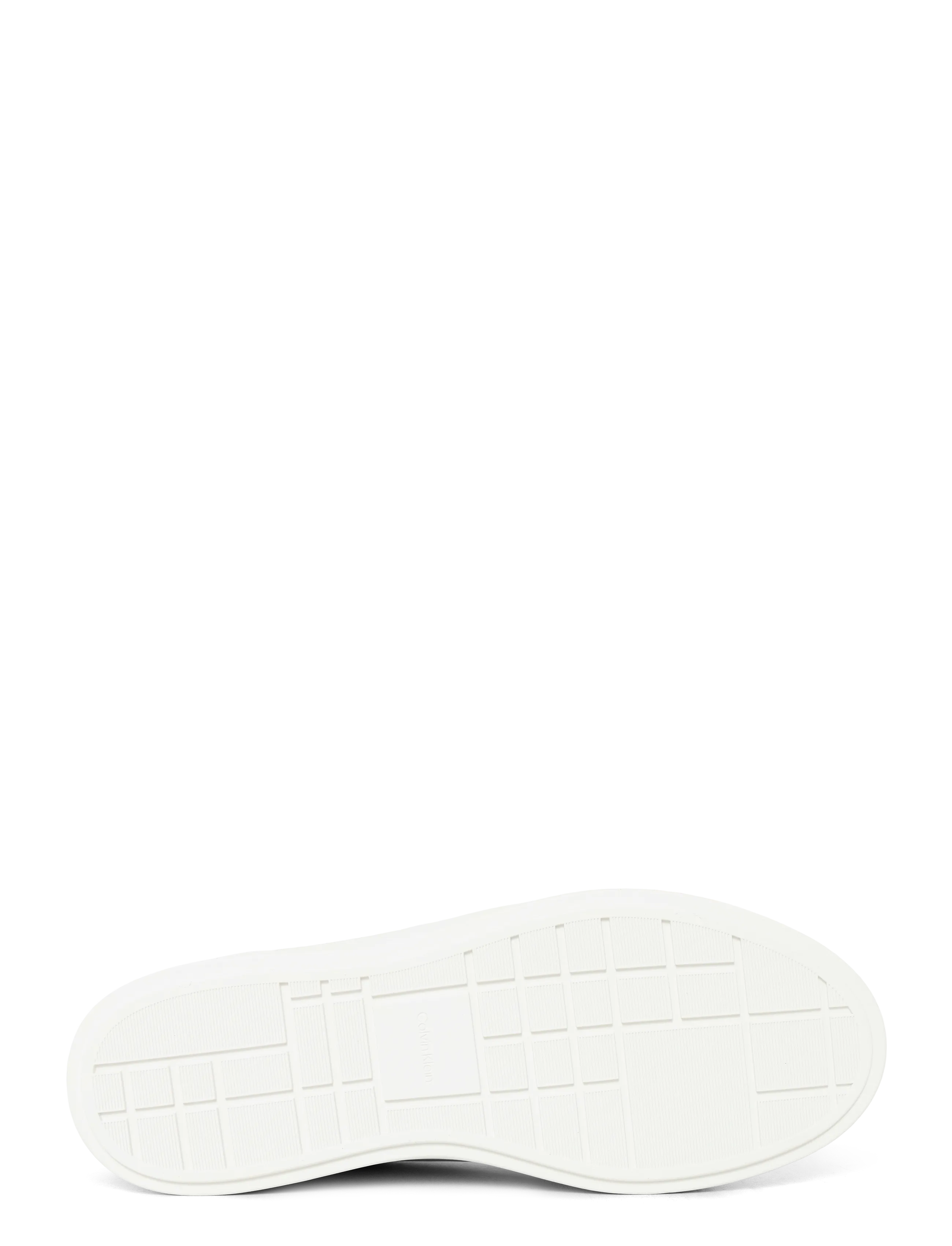Calvin Klein - LOW PRO CUP LACEUP LTH MOIRE - konfirmationstøj - bright white black - 4