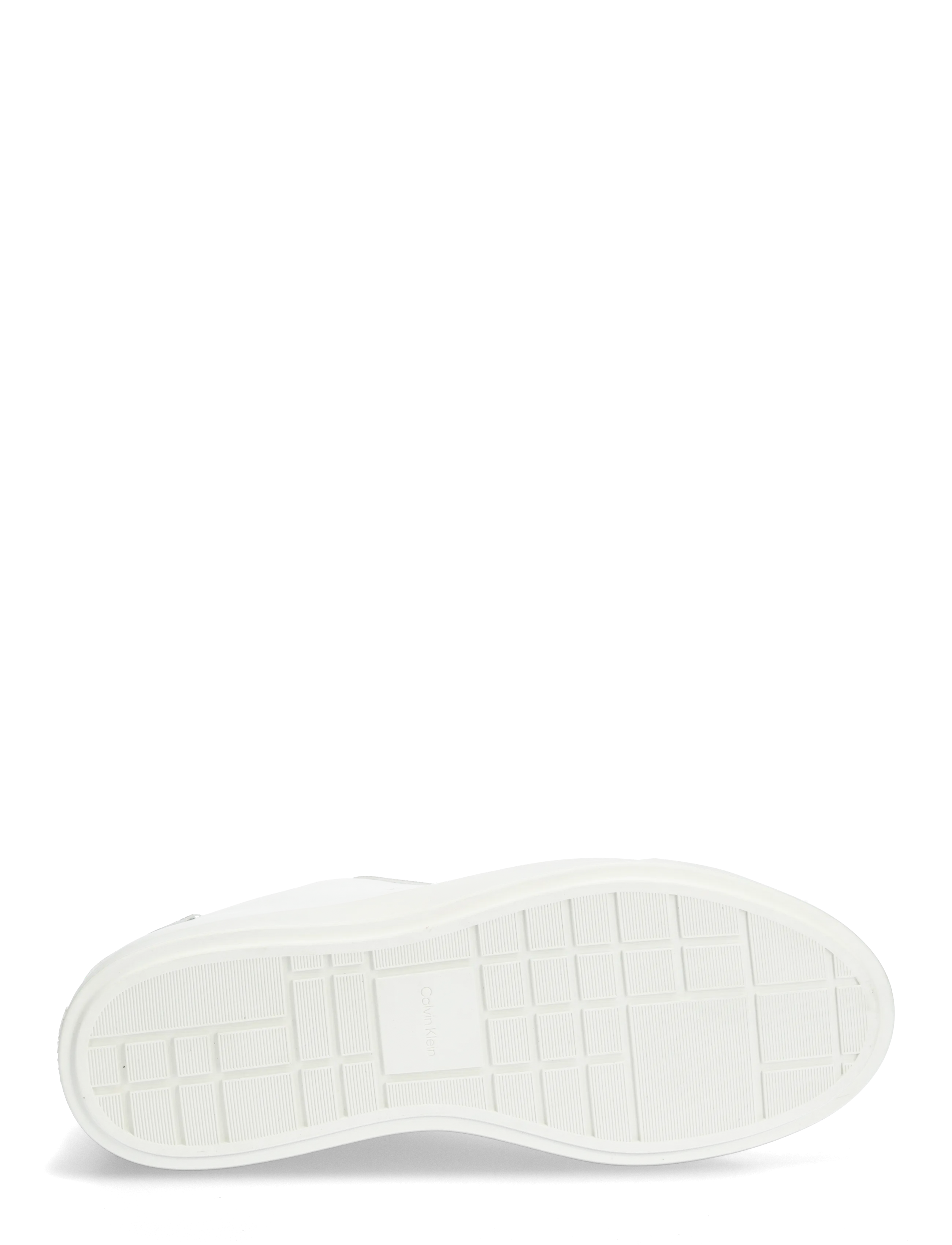 Calvin Klein - LOW PRO CUPS LACEUP LTH MET - konfirmationstøj - bright white silver - 4