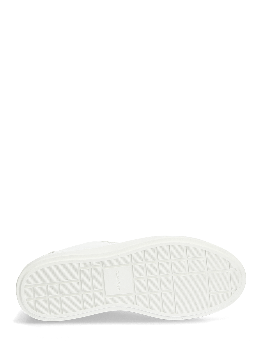 Calvin Klein - LOW PRO CUPS LACEUP LTH MET - konfirmationstøj - bright white silver - 4