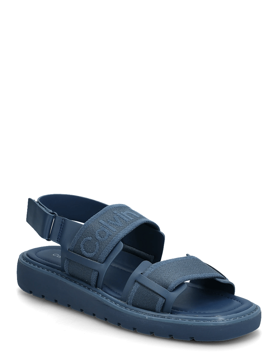 Calvin Klein - SQ MOLDED SANDAL WEBB - madalad sandaalid - key largo - 0