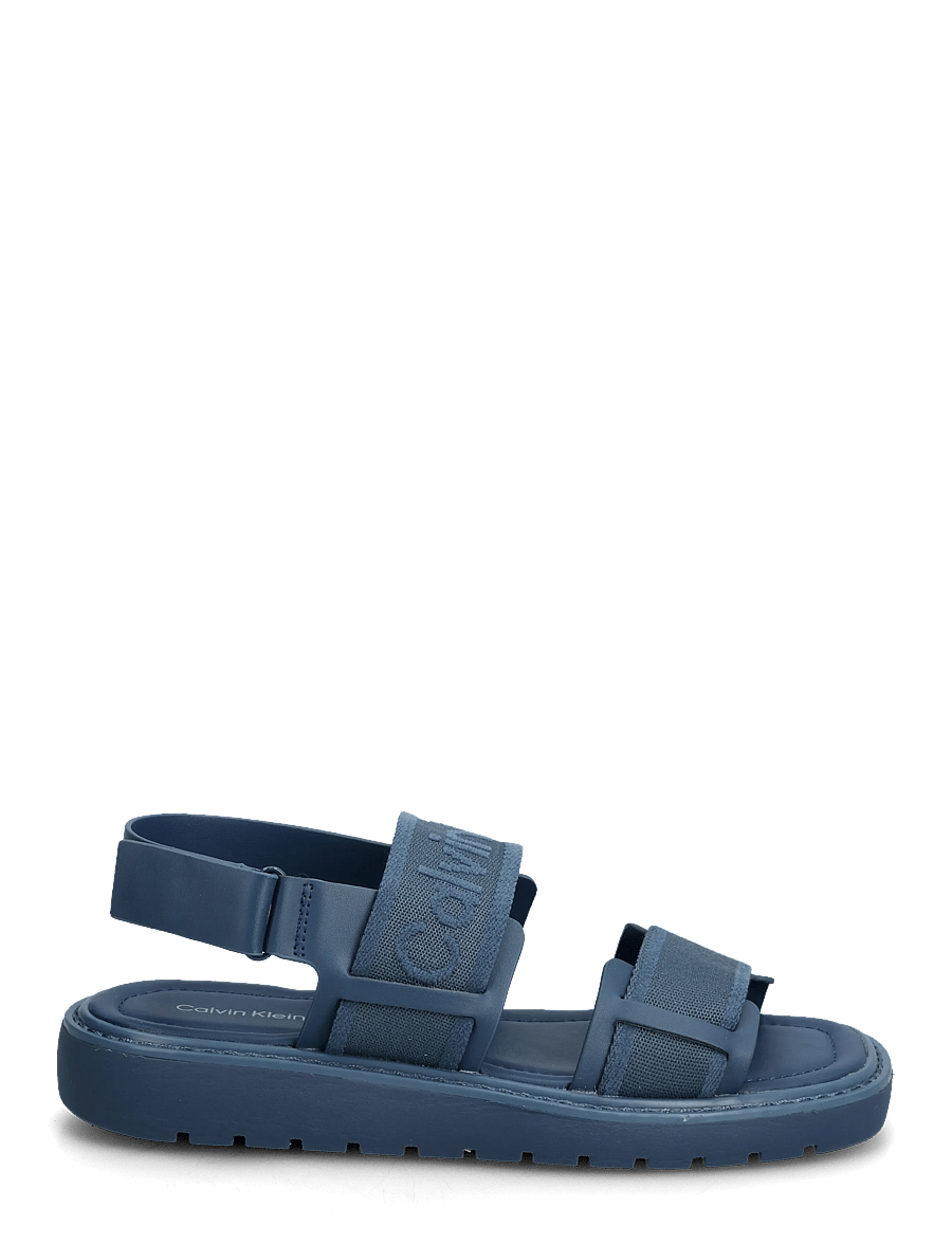 Calvin Klein - SQ MOLDED SANDAL WEBB - madalad sandaalid - key largo - 1