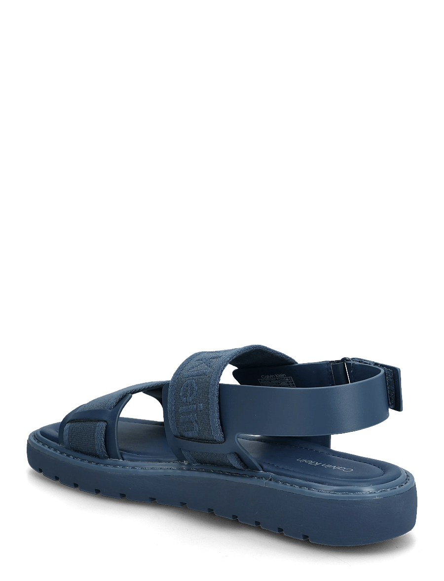 Calvin Klein - SQ MOLDED SANDAL WEBB - madalad sandaalid - key largo - 2