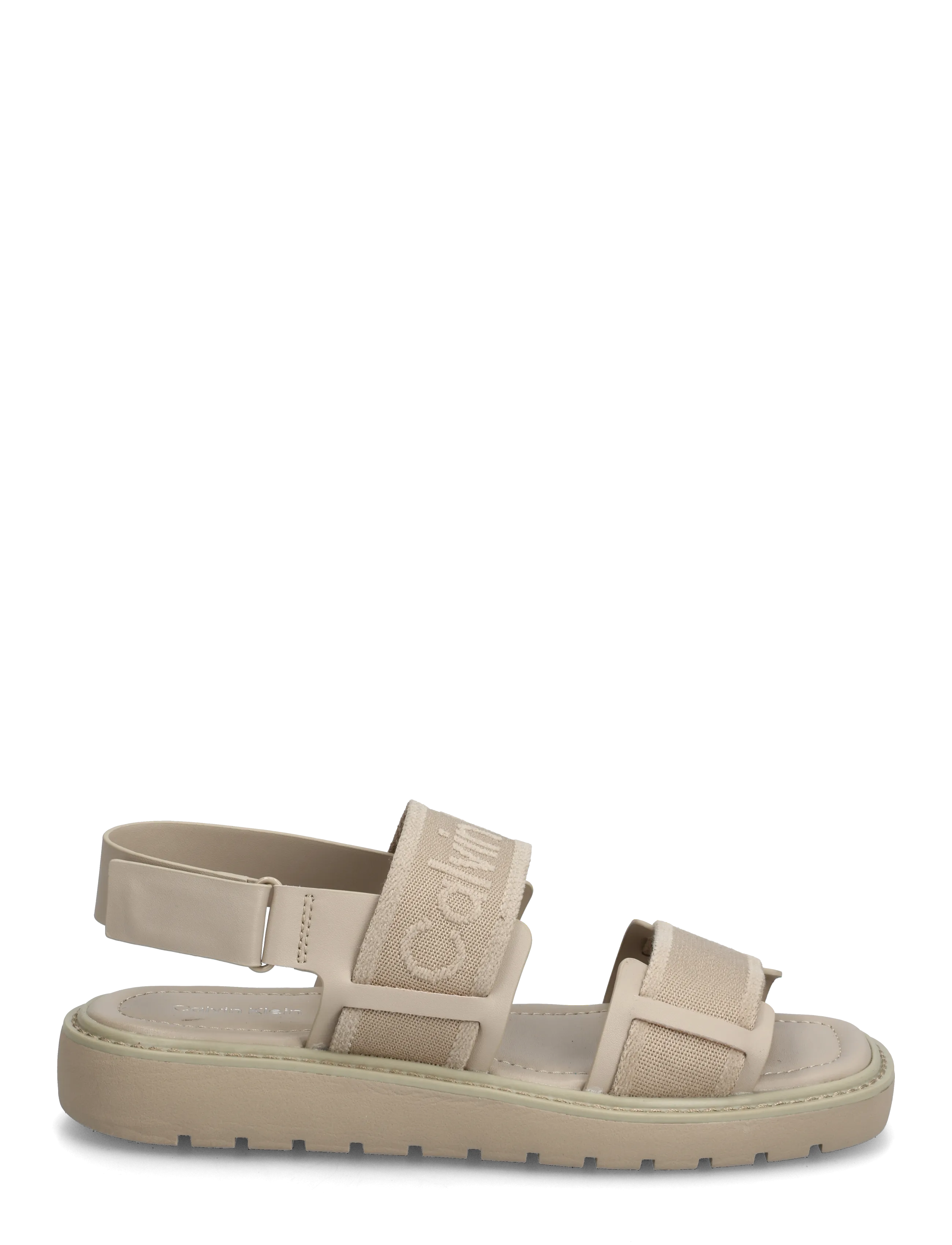 Calvin Klein - SQ MOLDED SANDAL WEBB - flade sandaler - nomad - 1