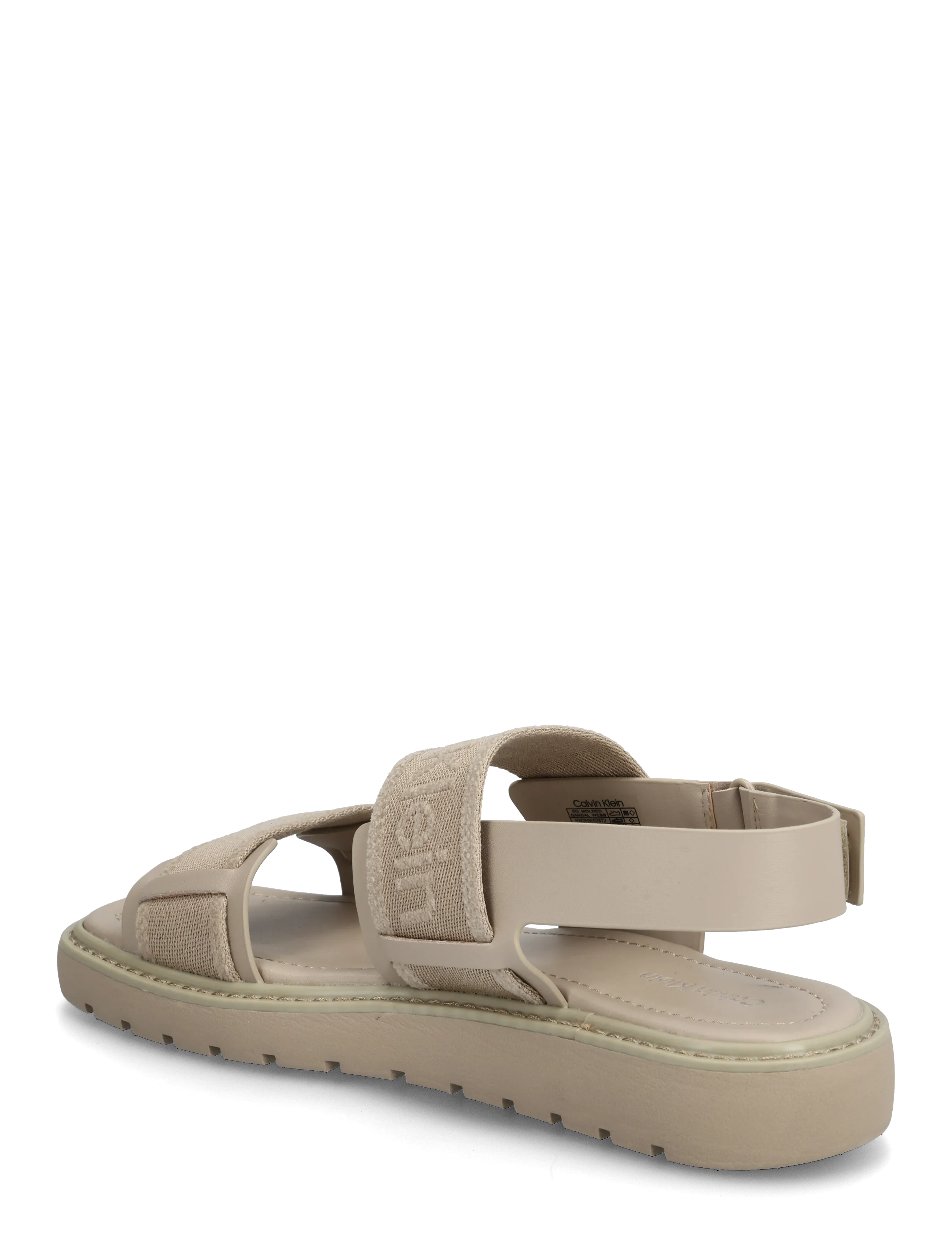 Calvin Klein - SQ MOLDED SANDAL WEBB - flade sandaler - nomad - 2