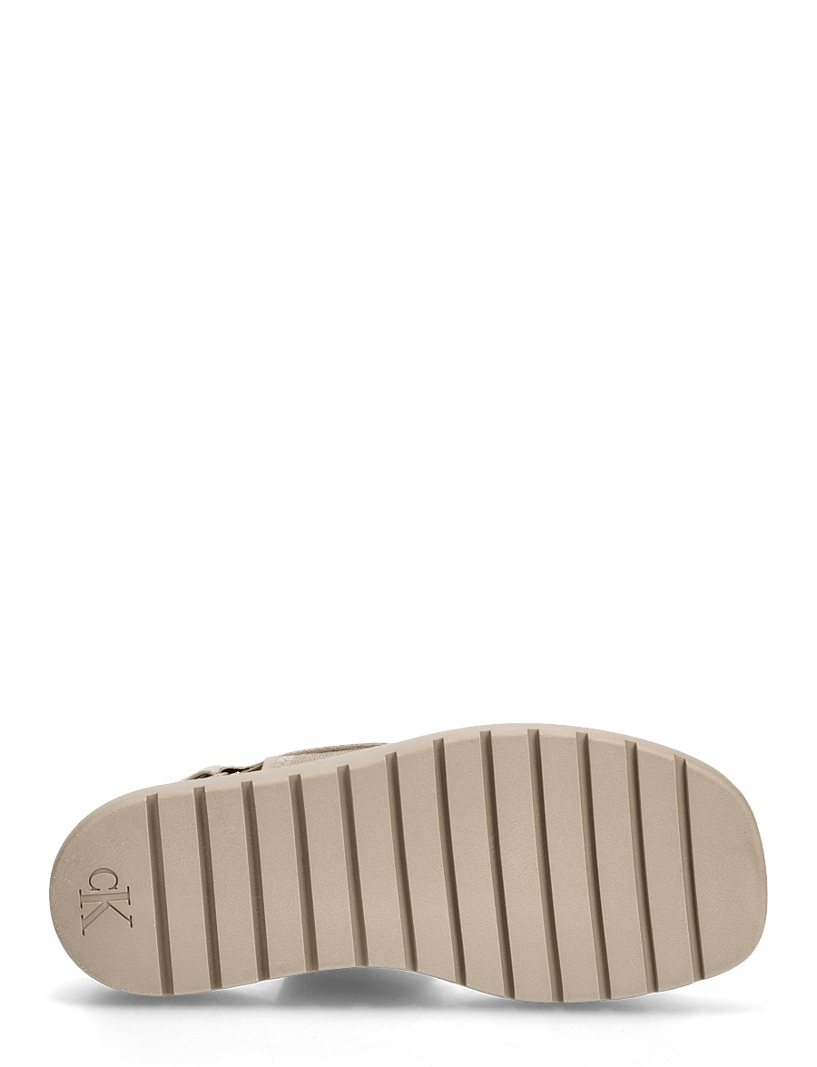 Calvin Klein - SQ MOLDED SANDAL WEBB - flache sandalen - nomad - 4