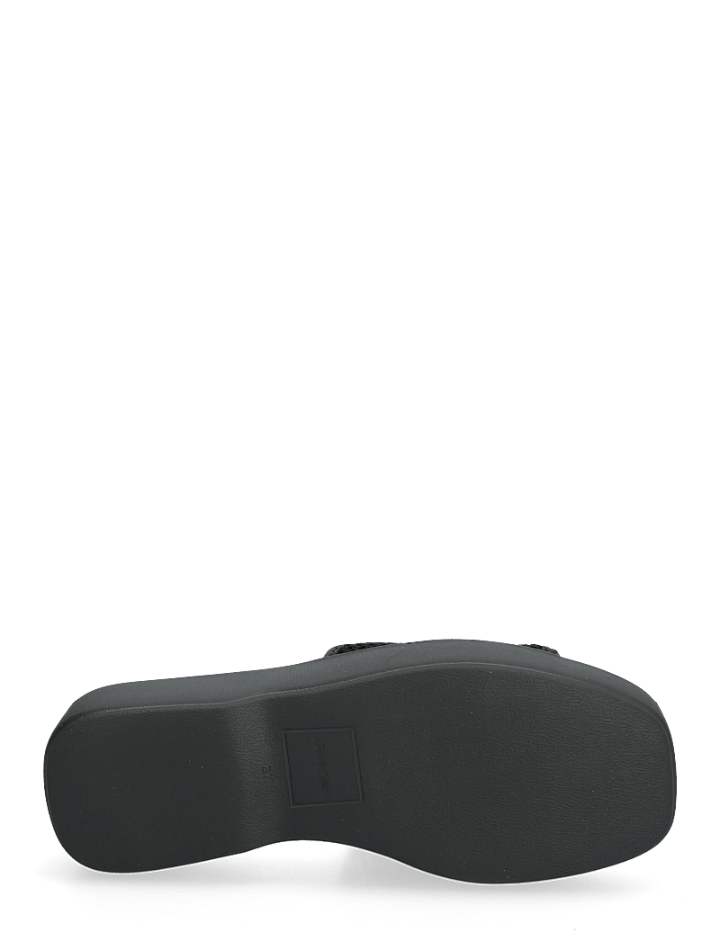 Calvin Klein - FLATFORM SNDL MESH - platformsandaler - triple black - 4