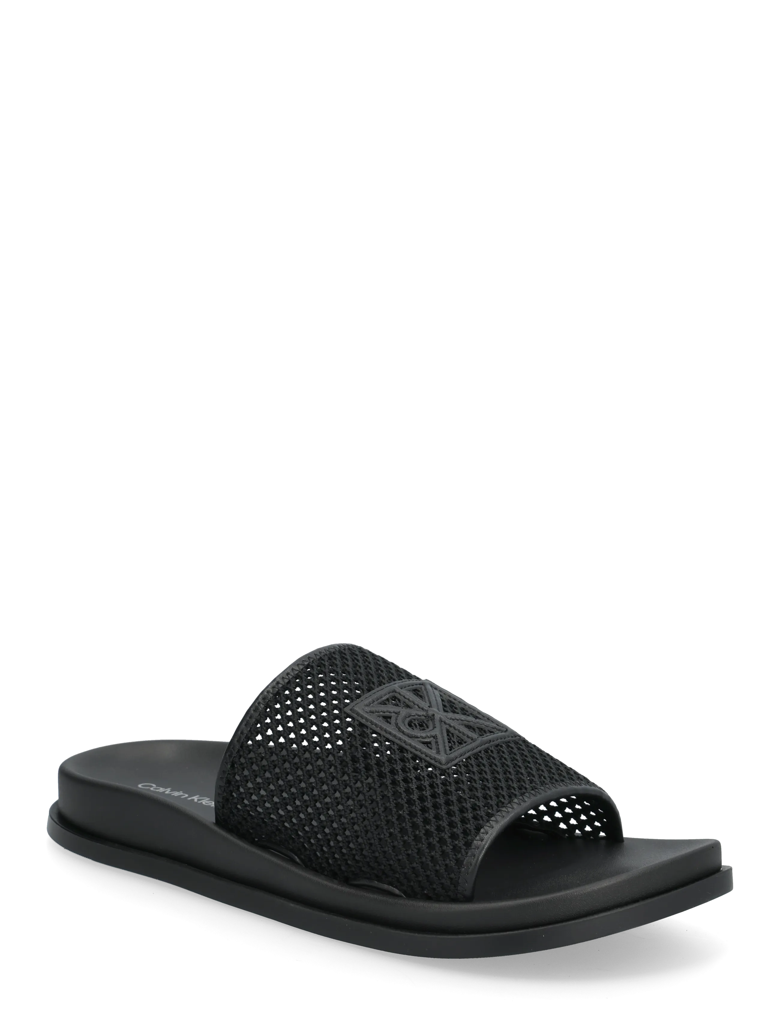Calvin Klein CITY SANDAL MULE MESH - Skór - TRIPLE BLACK / black