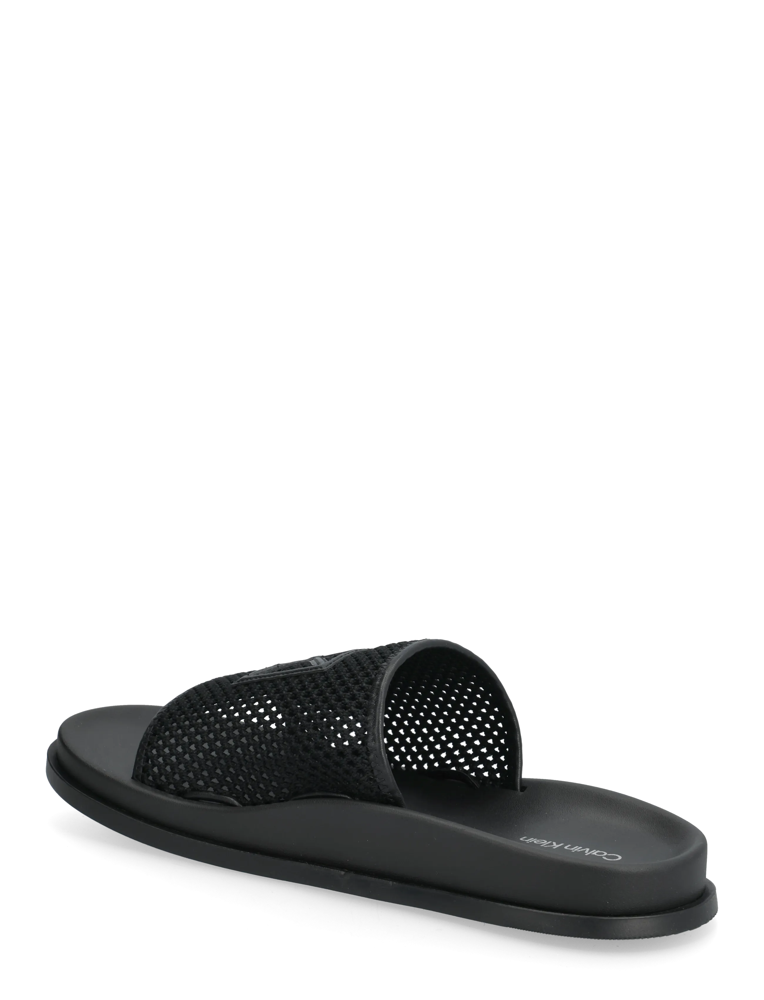 Calvin Klein - CITY SANDAL MULE MESH - flade mules - triple black - 2
