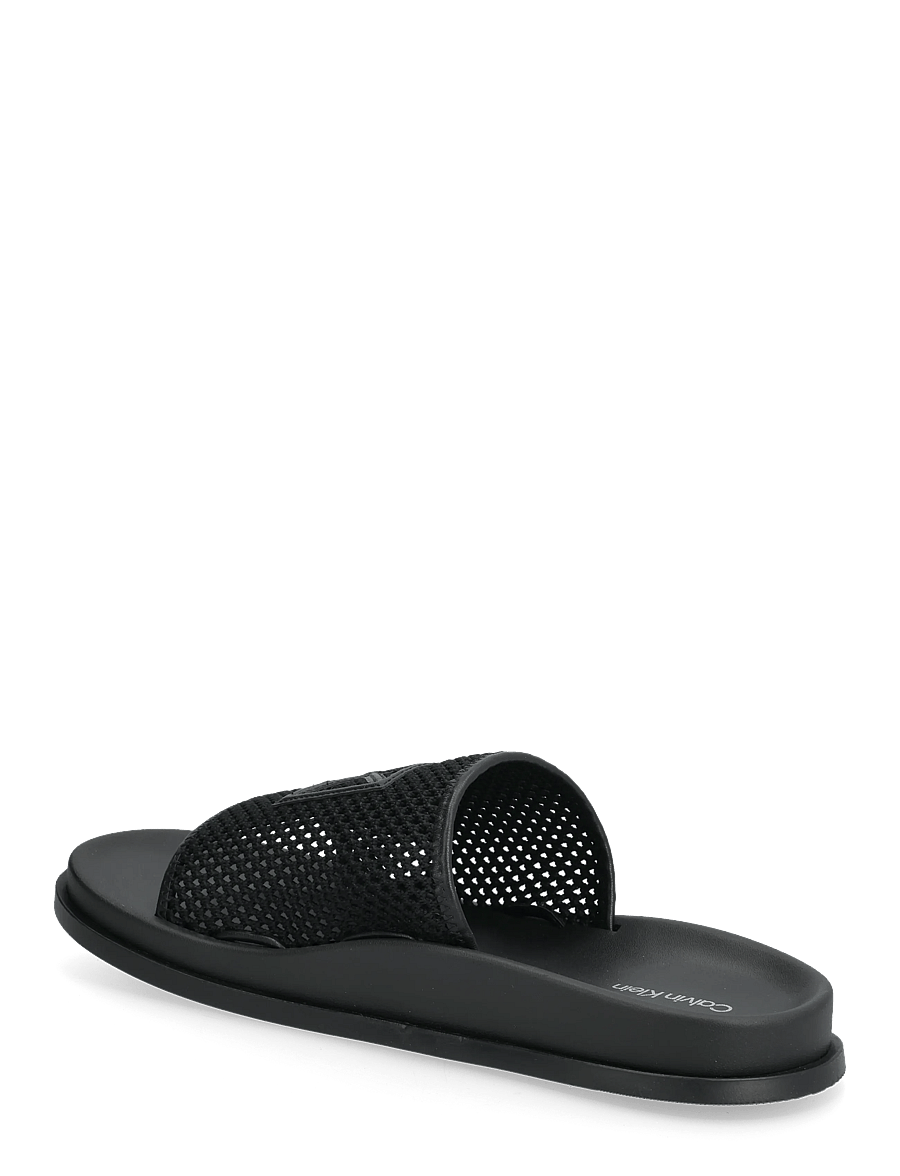 Calvin Klein - CITY SANDAL MULE MESH - badtofflor - triple black - 2