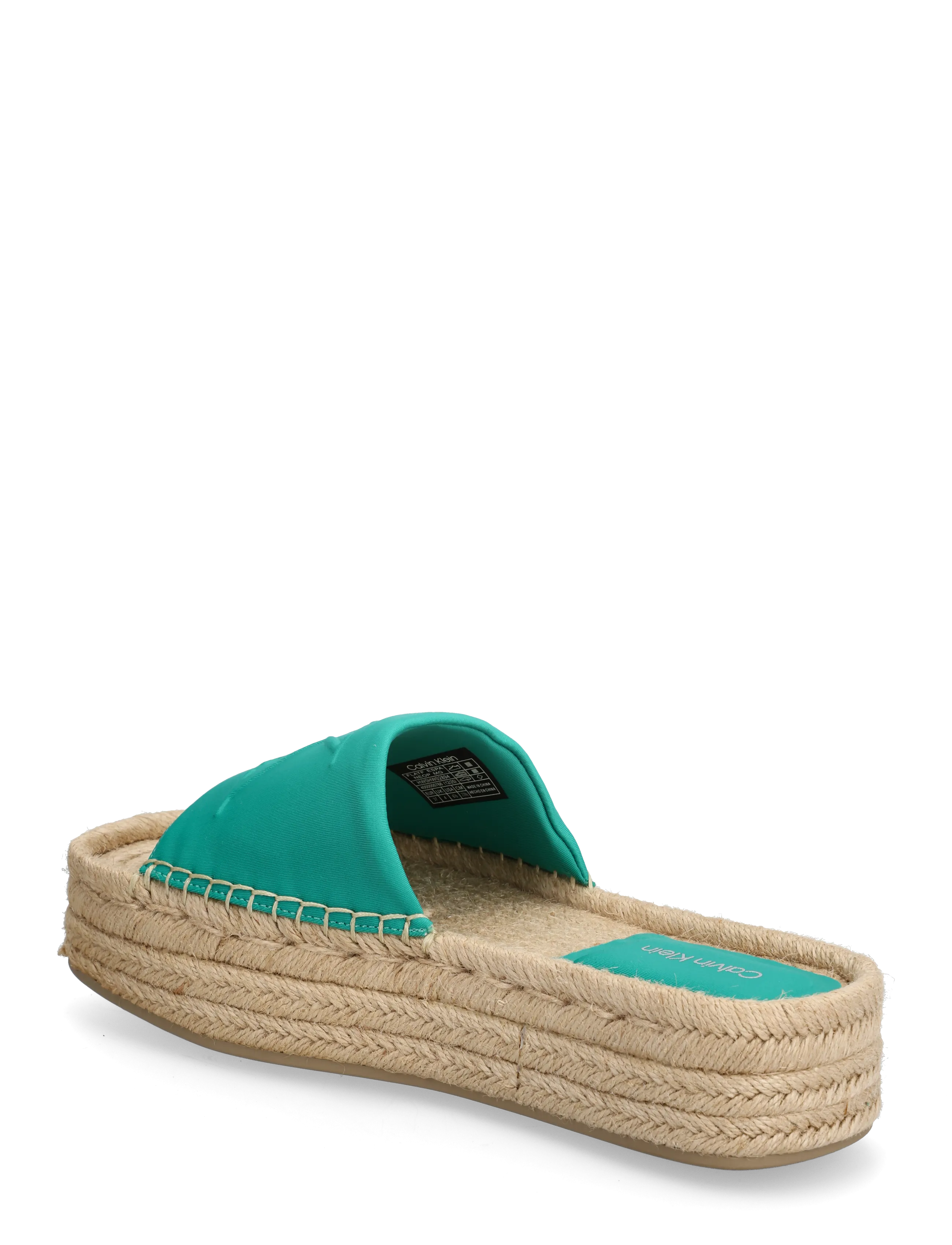 Calvin Klein - FLATF ESPA NEOP MG - højhælede espadrillos - enchanted forest - 2