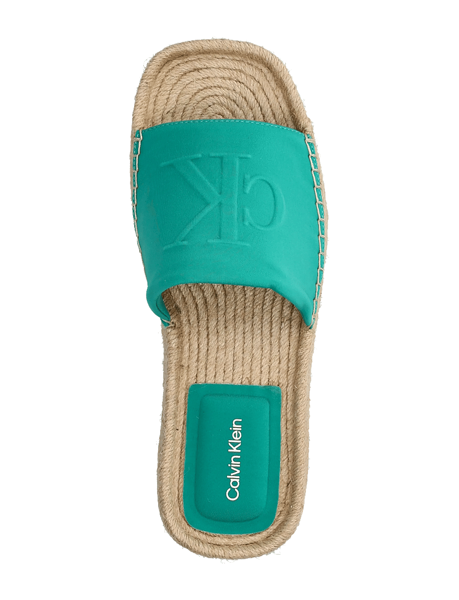 Calvin Klein - FLATF ESPA NEOP MG - espadrillos med hæl - enchanted forest - 3