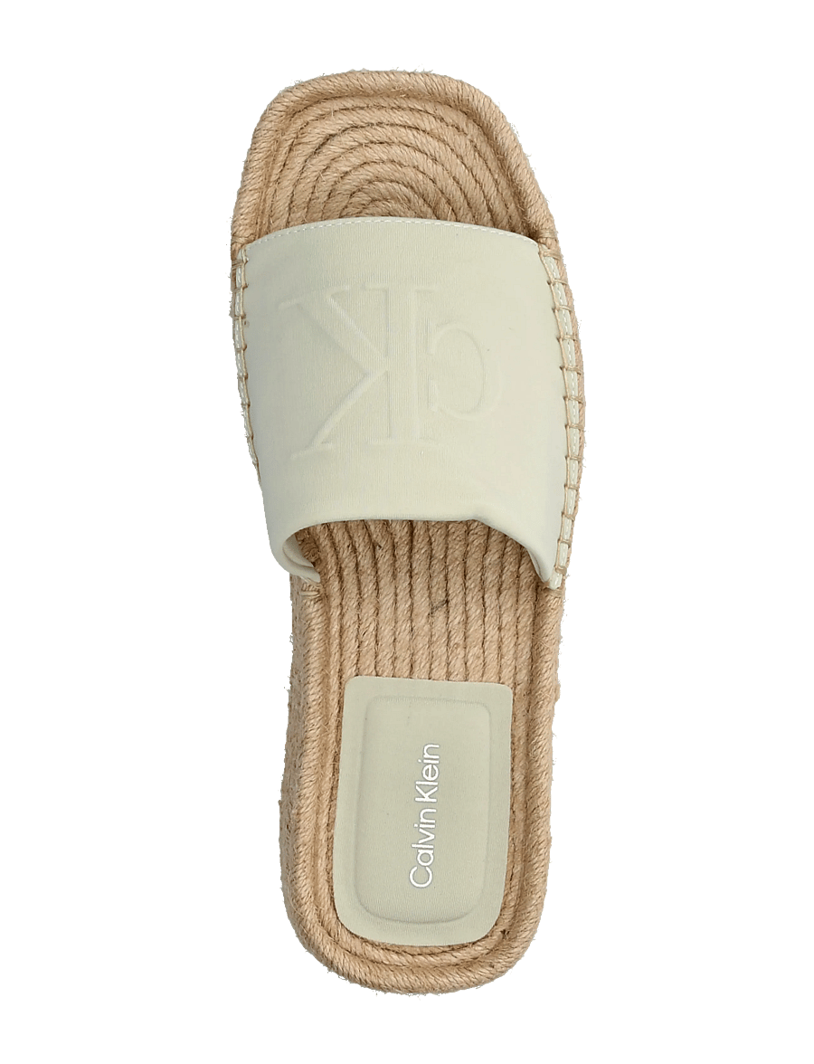 Calvin Klein - FLATF ESPA NEOP MG - espadrilles mit absatz - misty blue - 3