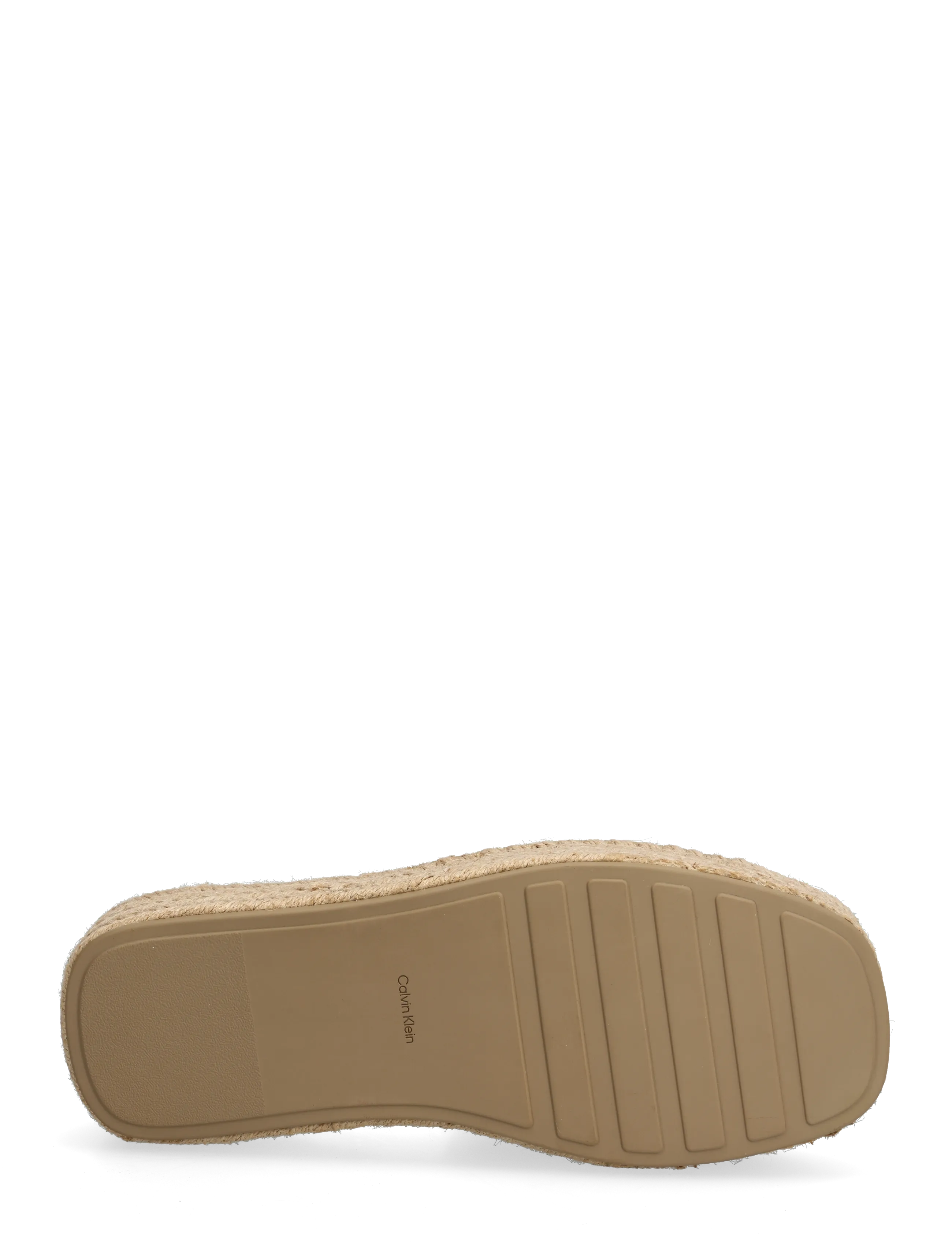 Calvin Klein - FLATF ESPA NEOP MG - højhælede espadrillos - misty blue - 4