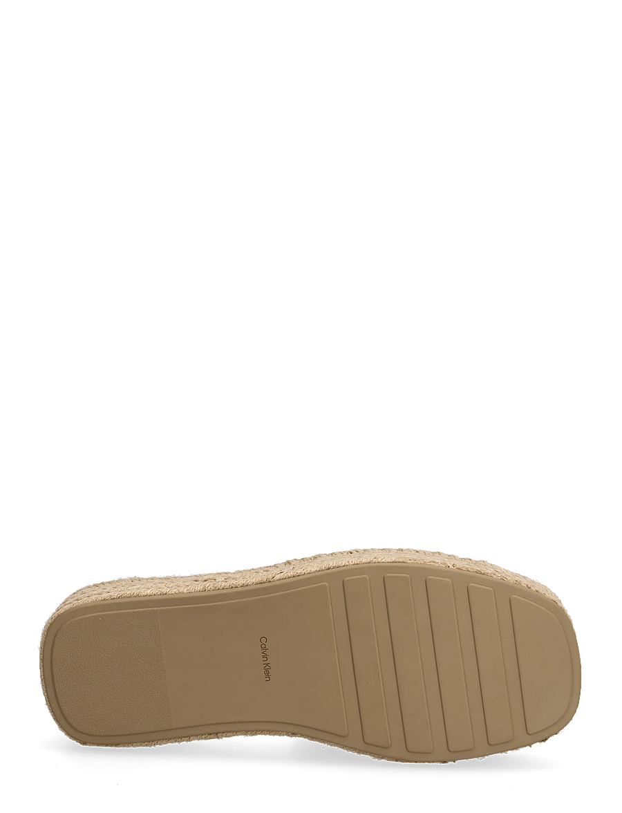 Calvin Klein - FLATF ESPA NEOP MG - espadrilles mit absatz - misty blue - 4