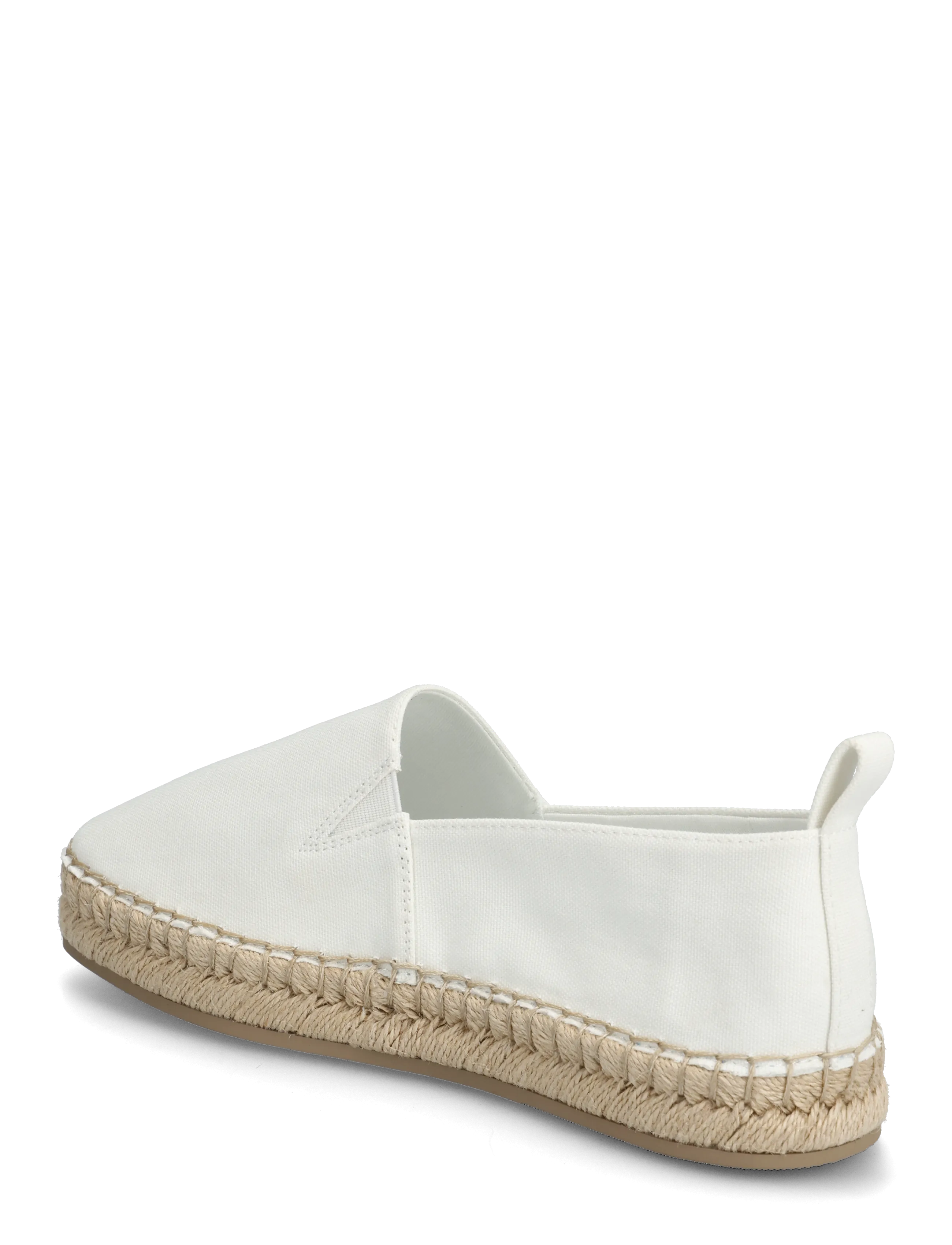 Calvin Klein - OBLIQUE ESPADRILLE CANVAS - espadrillos - off white - 2